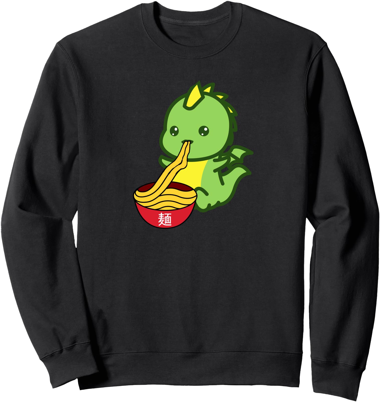 Ramen Dinosaur Kawaii Anime Dino Japanese Noodles Sweatshirt