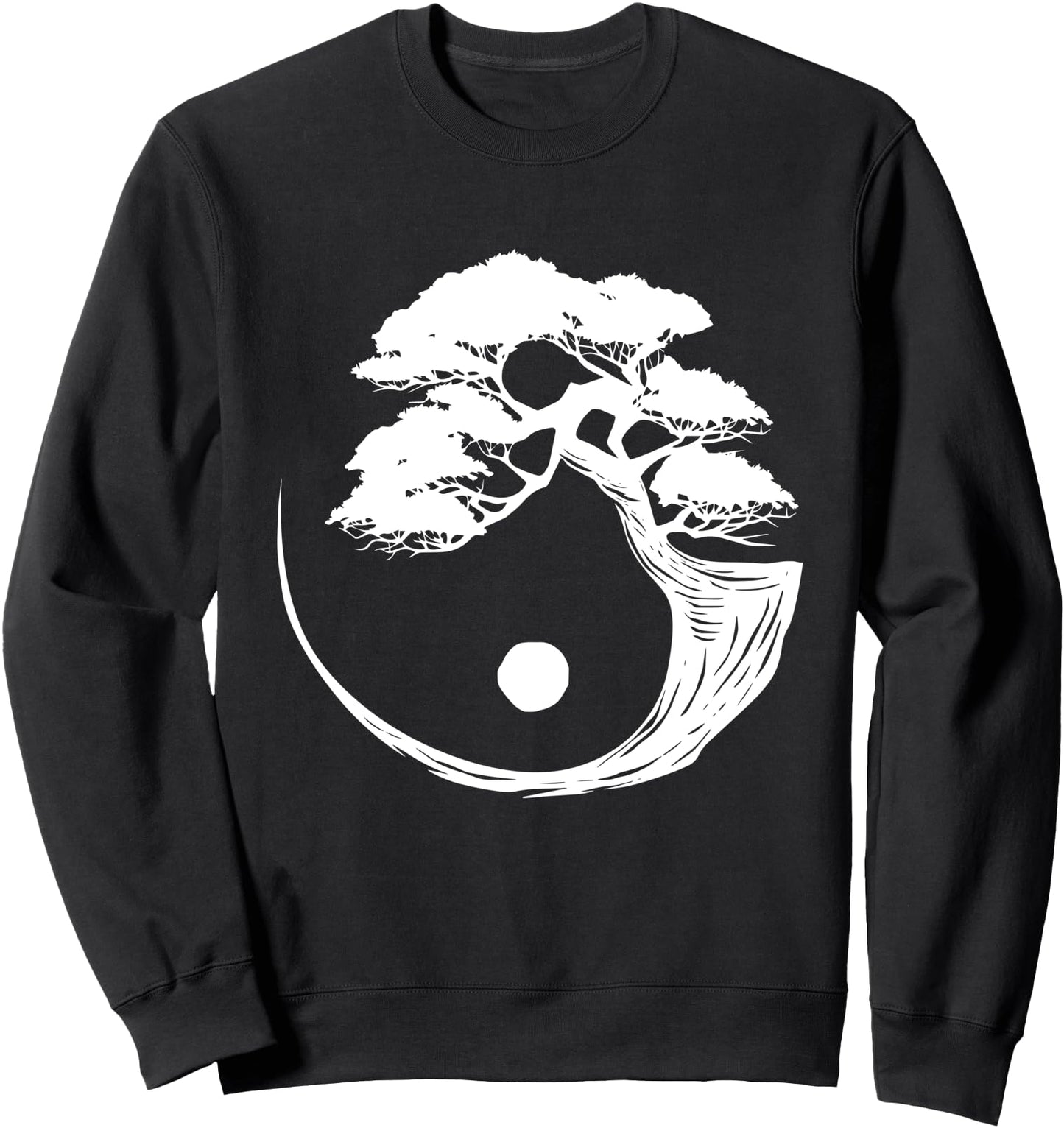 Japanese Yin Yang Bonsai Tree Sweatshirt