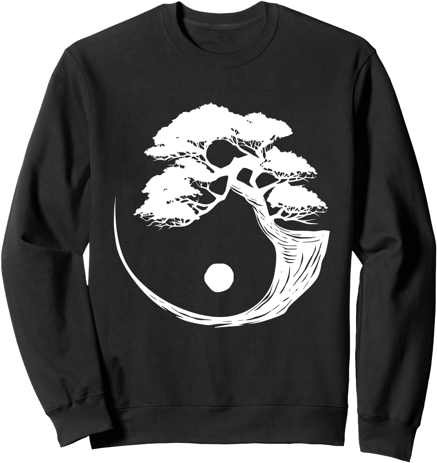 Japanese Yin Yang Bonsai Tree Sweatshirt