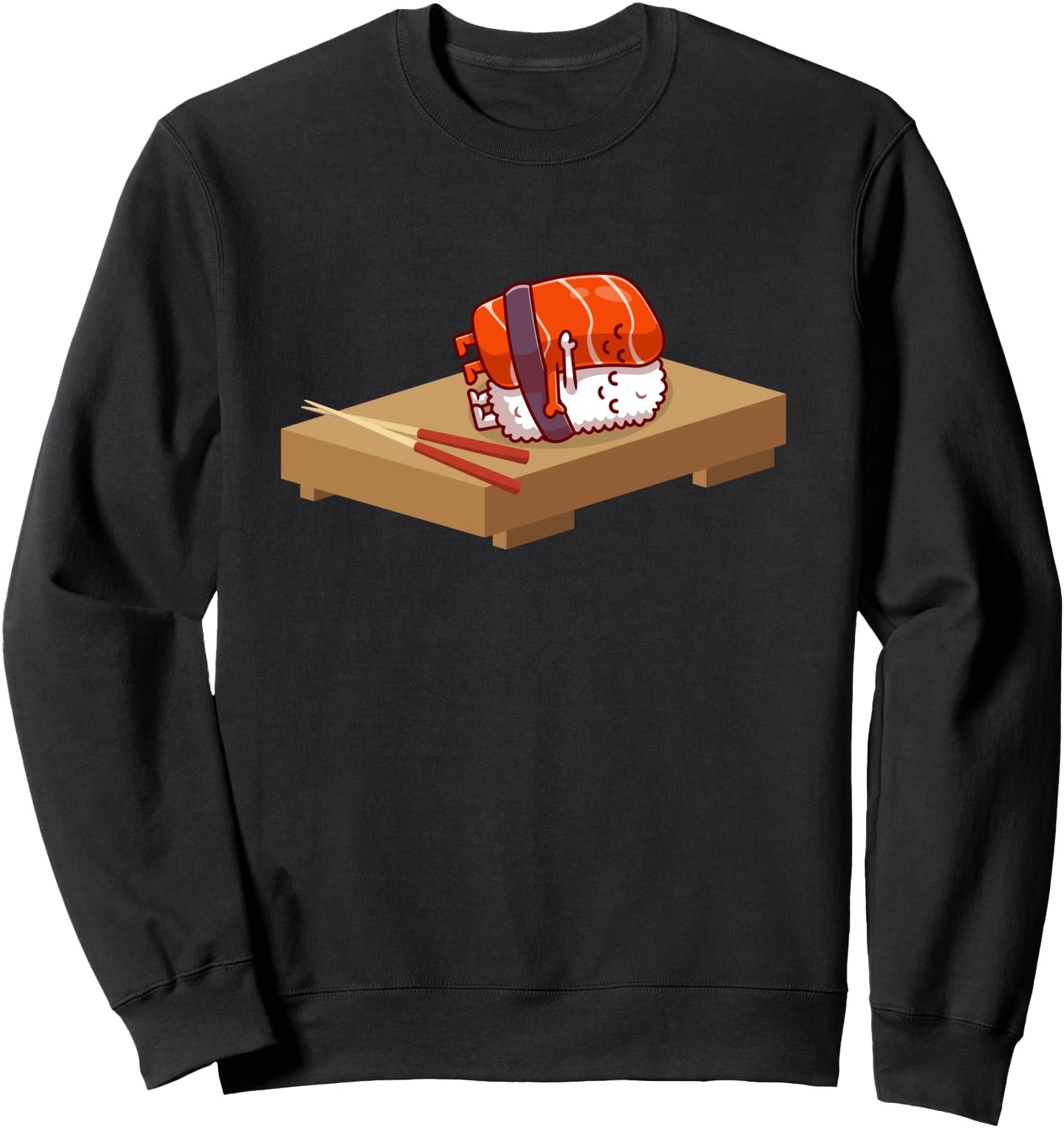 Kawaii Tuna Maguro Sushi Hugging Rice Japanese Anime Sweatshirt