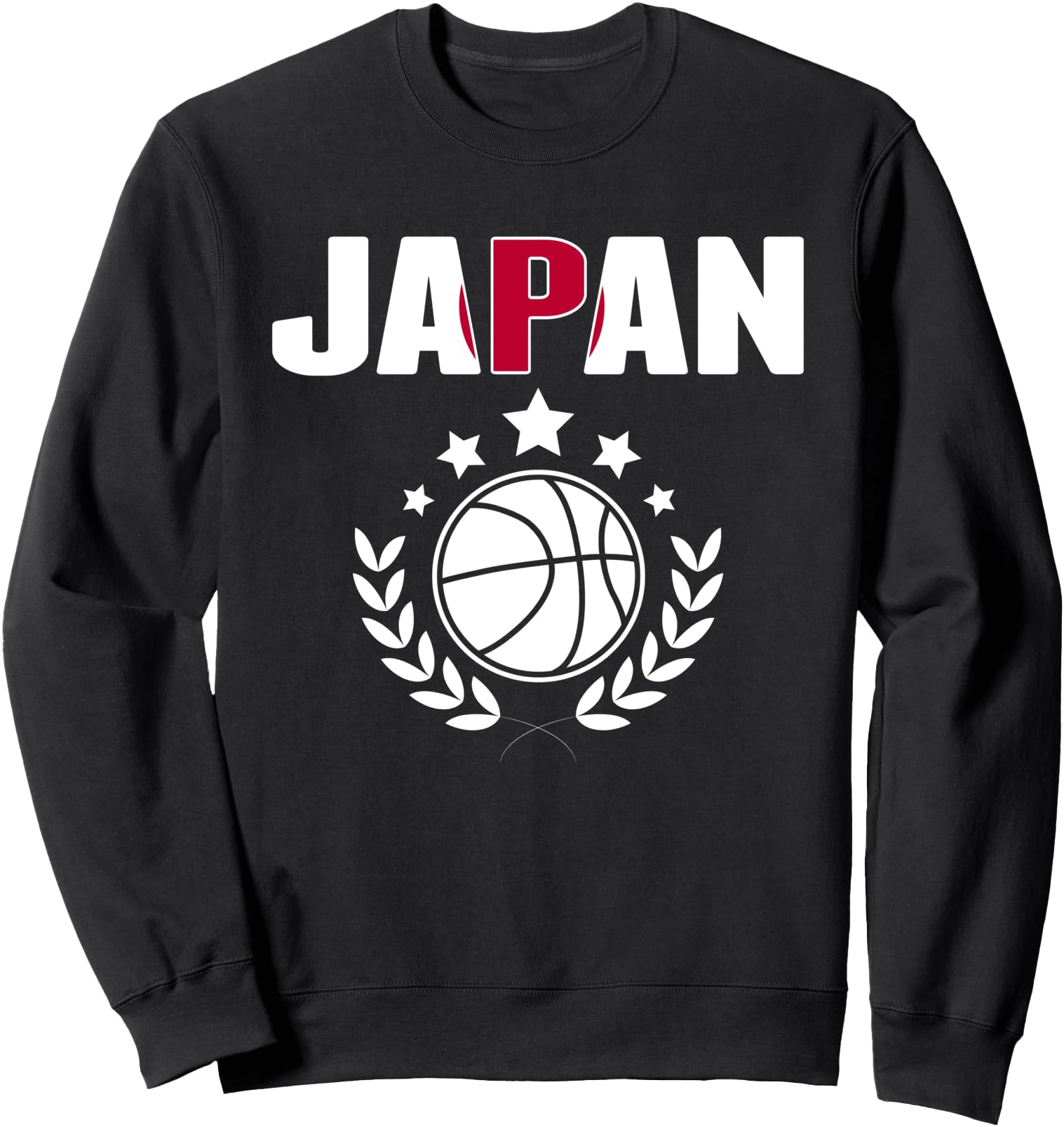Japan Basketball Fans Jersey - Japanese Flag Sport Lovers Sweatshirt