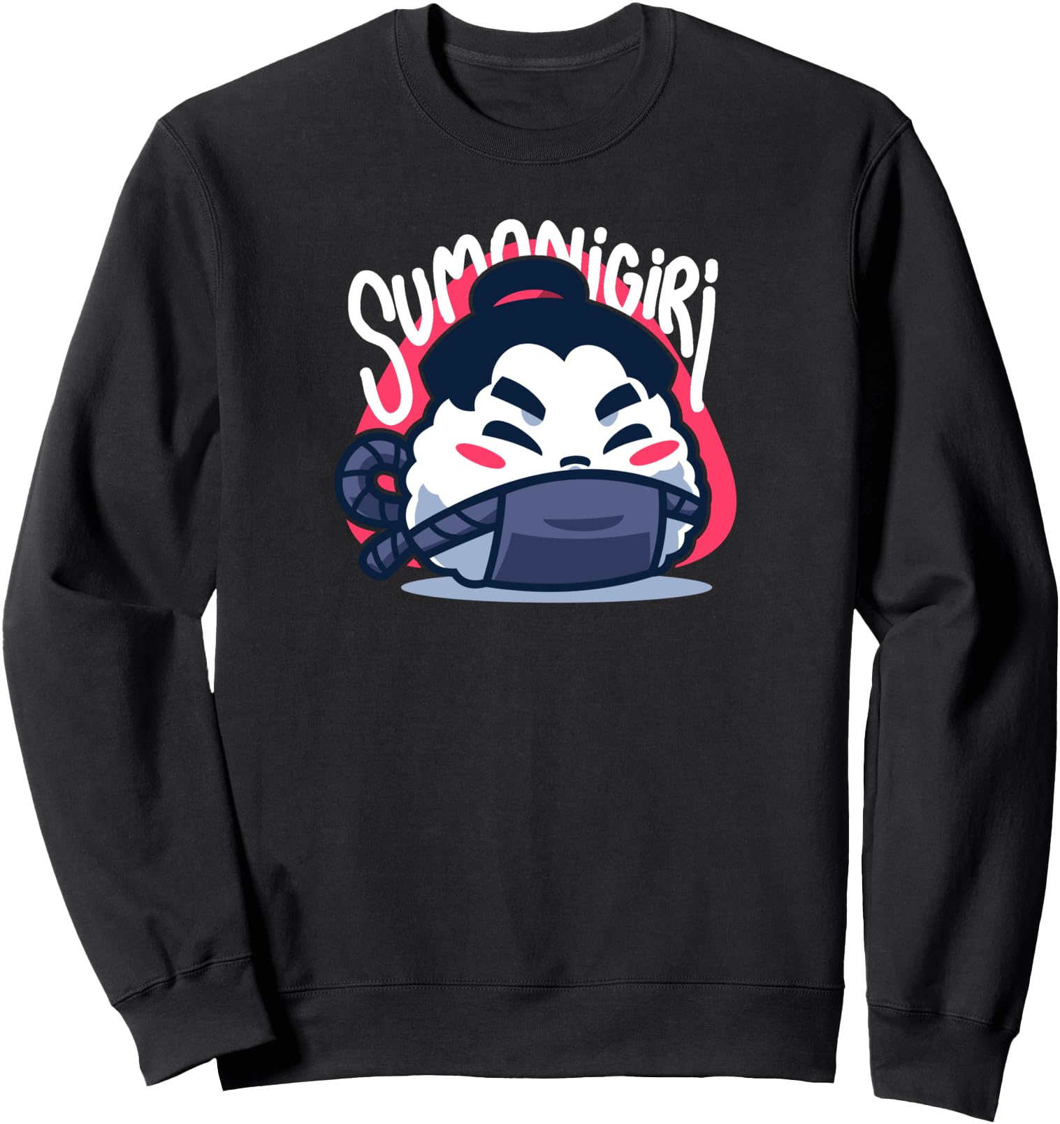 Kawaii Sumo Nigiri Sushi Japanese Sushi Graphic Sweatshirt