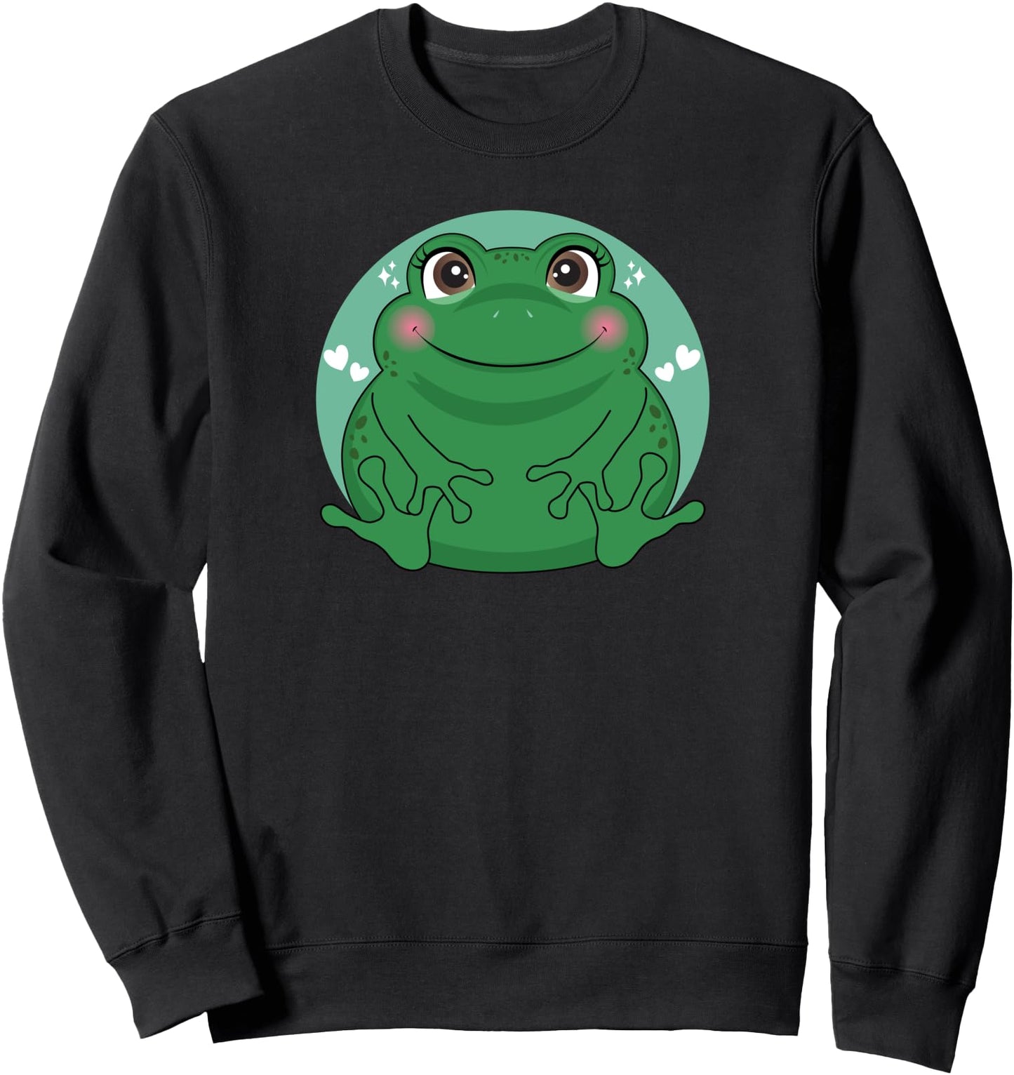 Kawaii Stuff Anime Merch Cute Japanese Frog Lover Outfit Sweatshirt