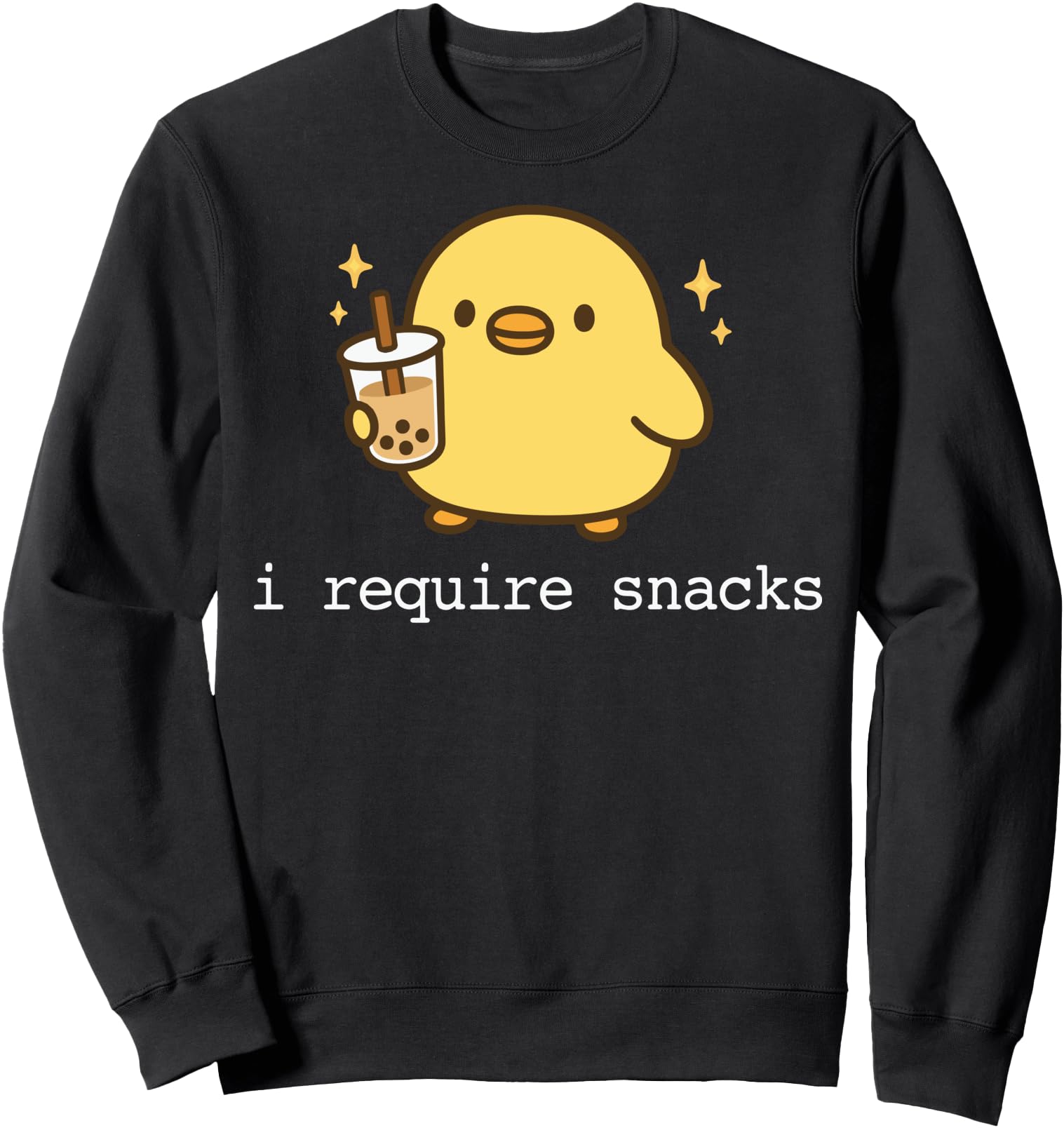 I Require Snacks Sweatshirt