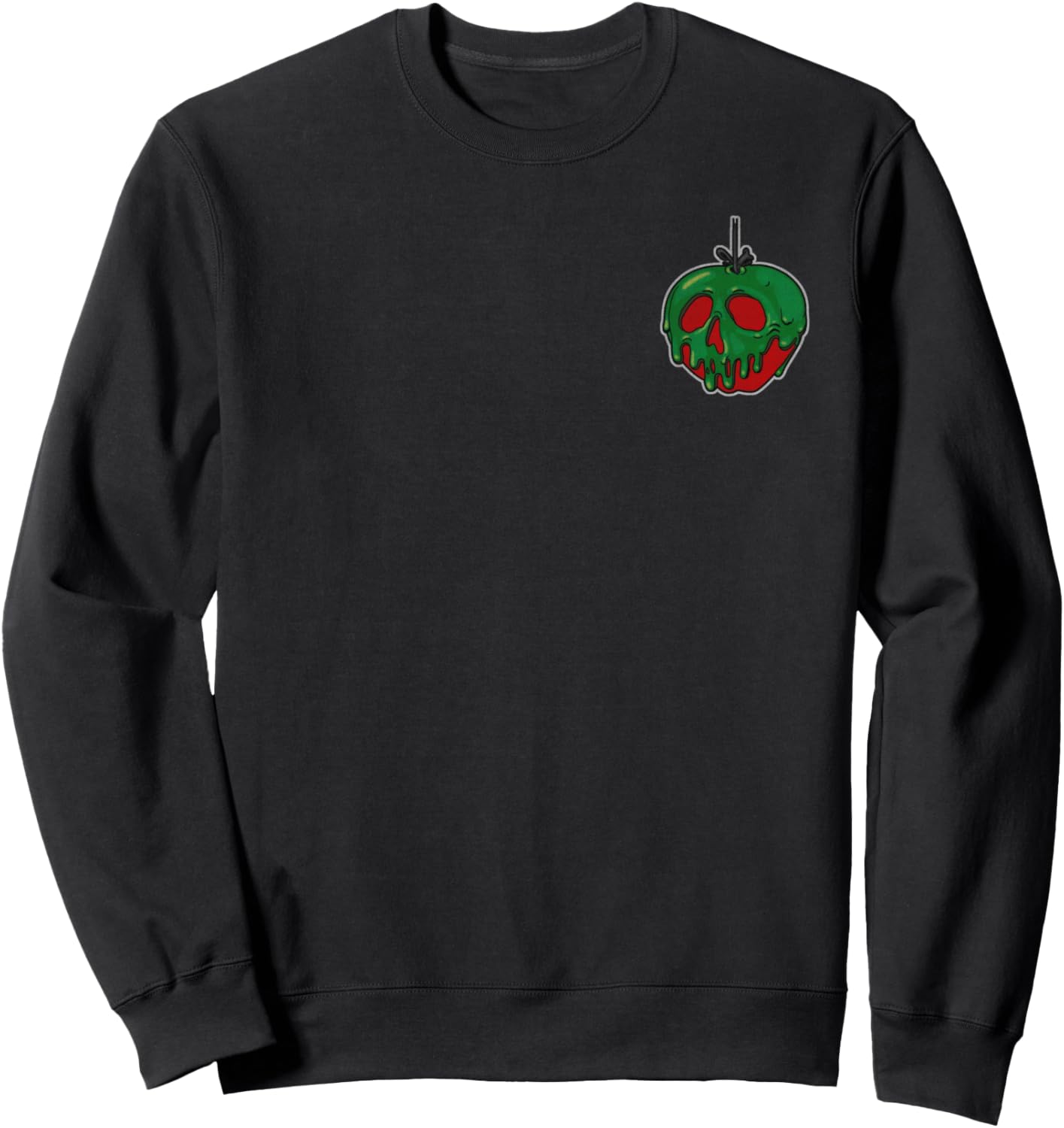 Disney Snow White Evil Queen Apple Pocket Front And Back Sweatshirt