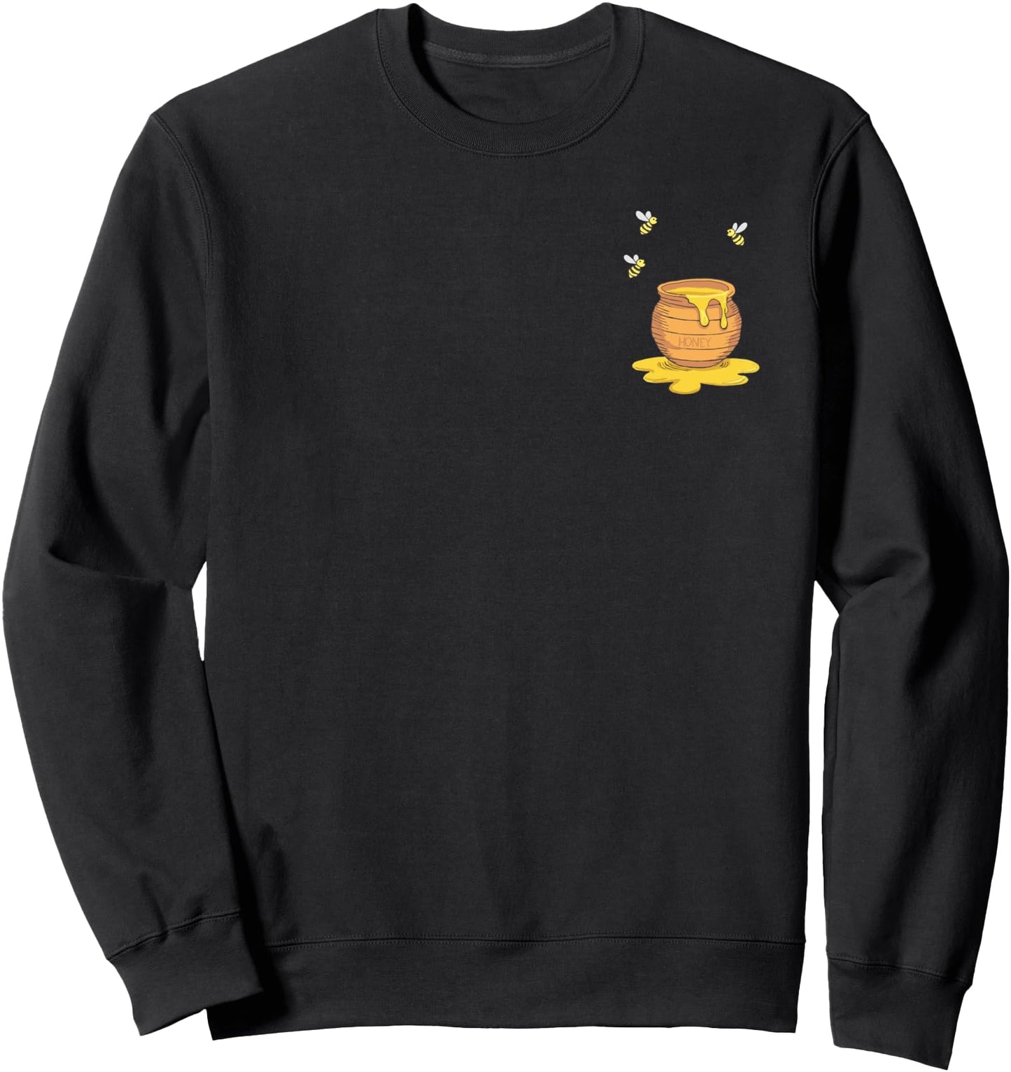 Jar of Honey Honey Pot with Bees Sweatshirt