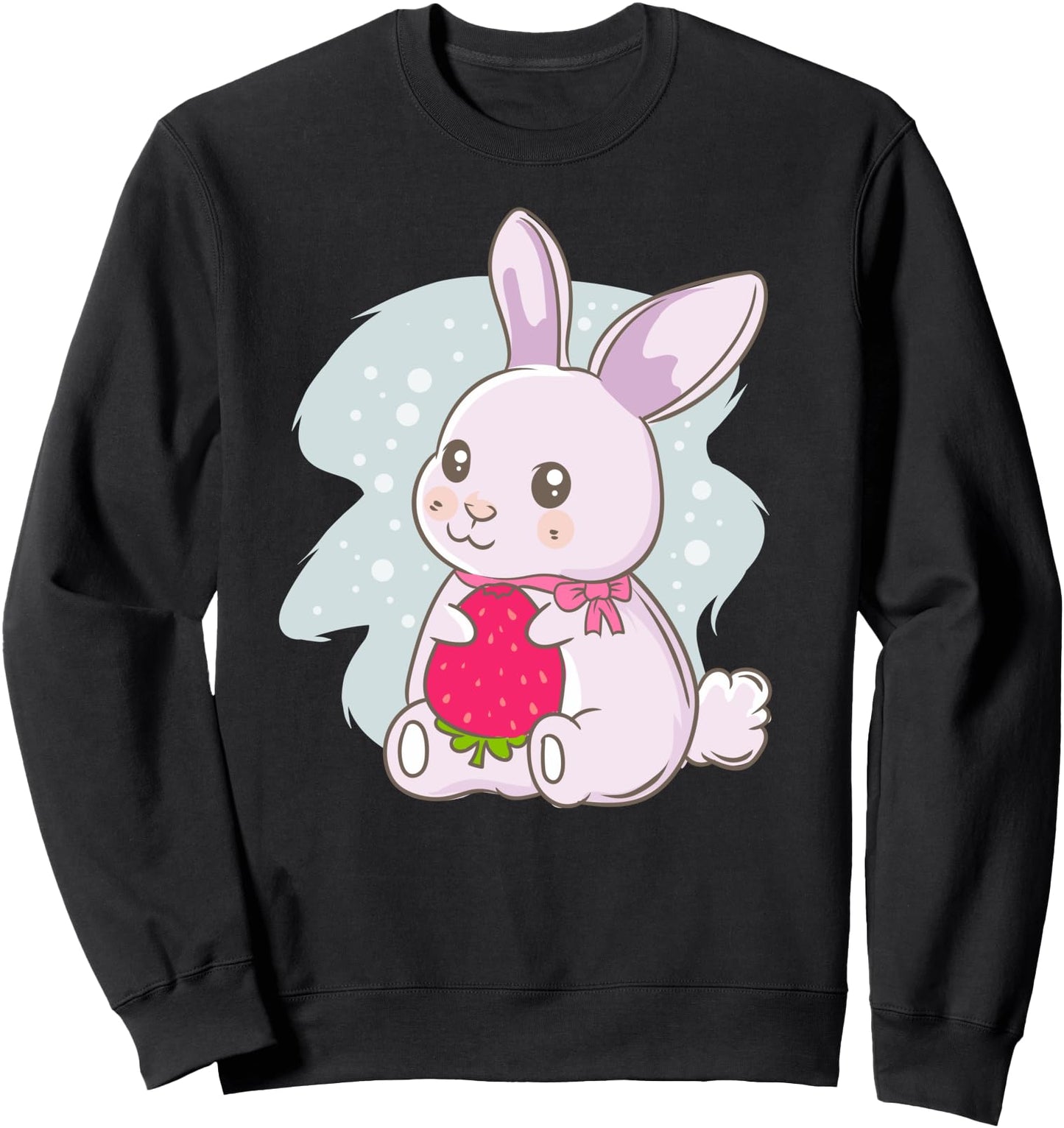 Strawberry Bunny Rabbit - Cute Kawaii Anime Japanese Sweatshirt