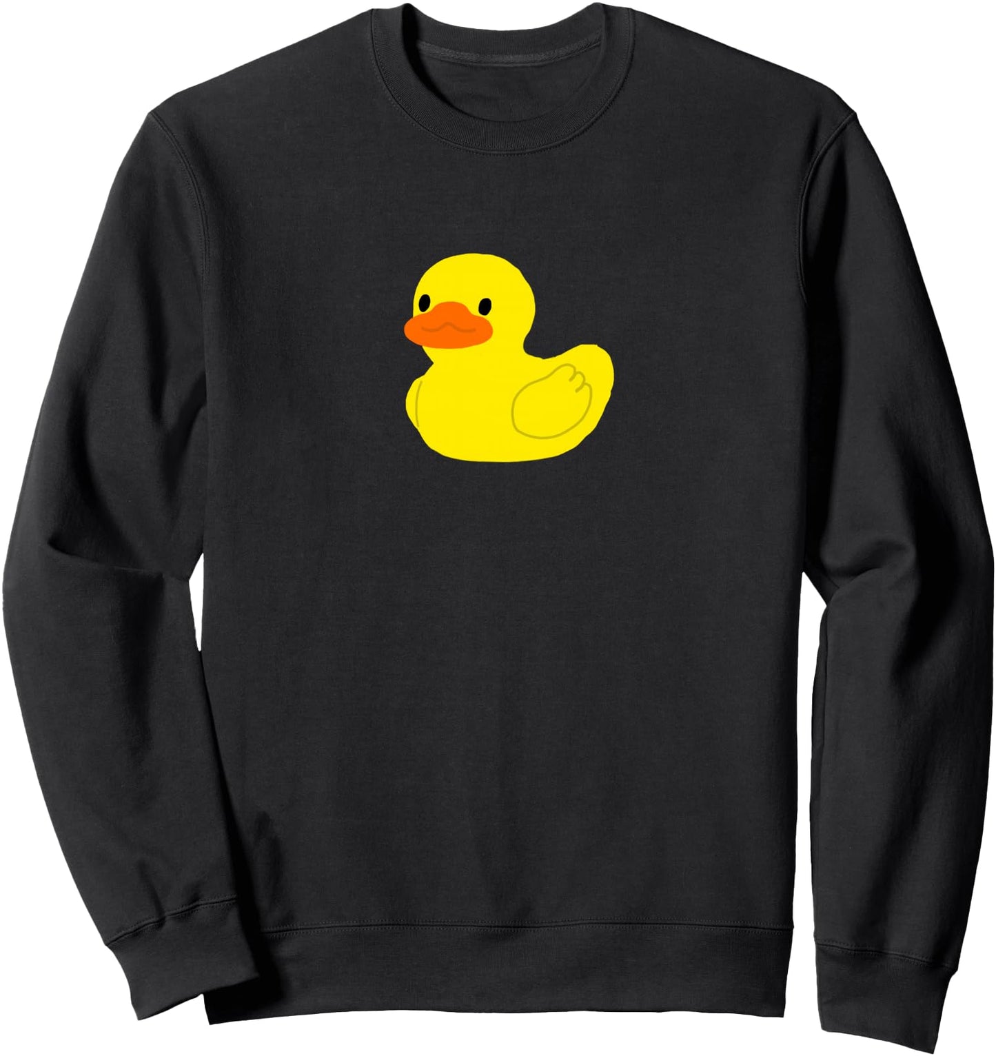 Cute Little Yellow Rubber Ducky Duck Graphic Sweatshirt