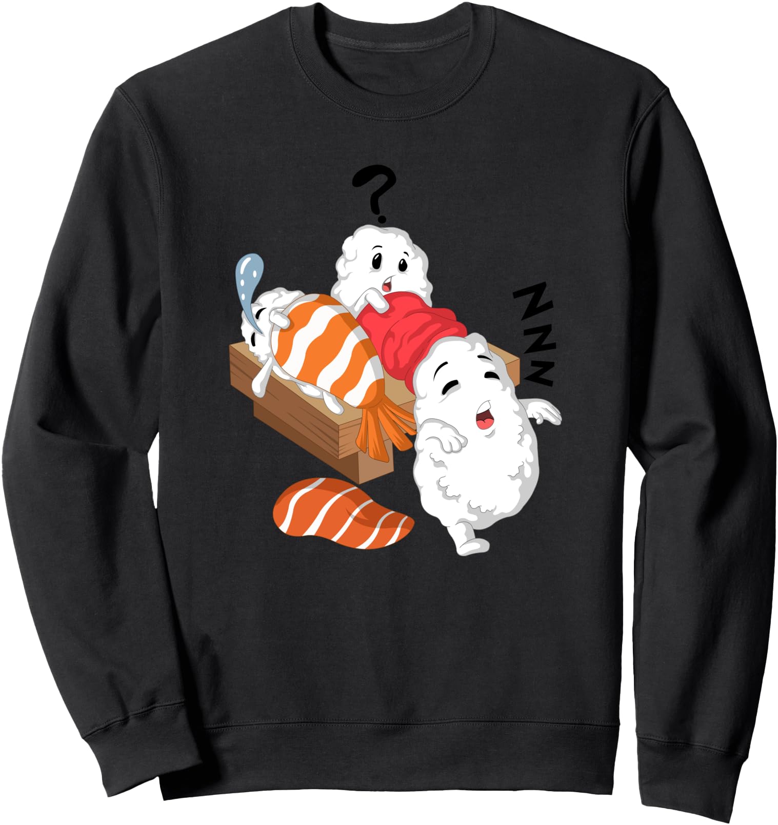Sleep Walking Sushi Cute Japanese Foodie Lover Gift for Sweatshirt