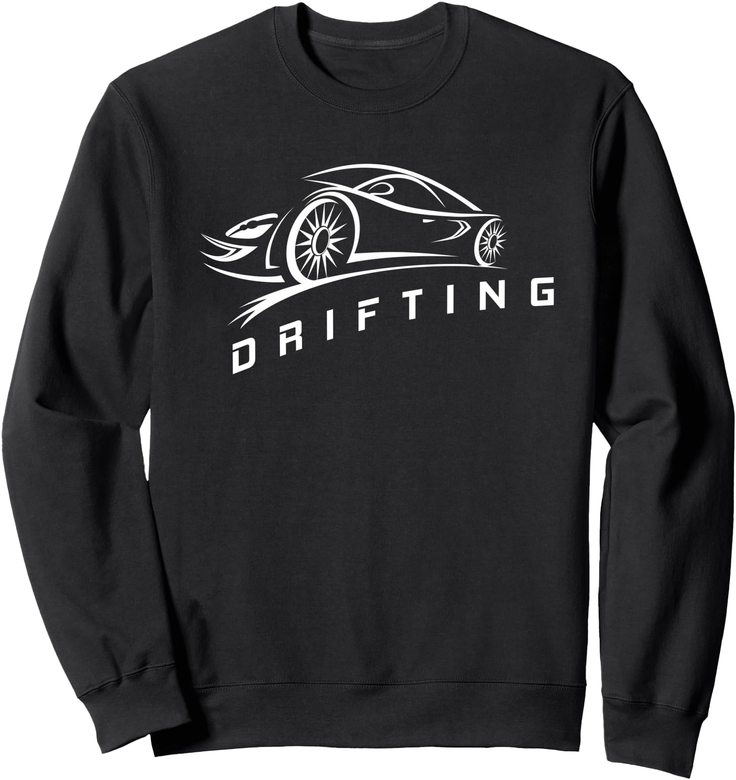 JDM Drifting Car Silhouette Drift Japanese Racing Sport Sweatshirt