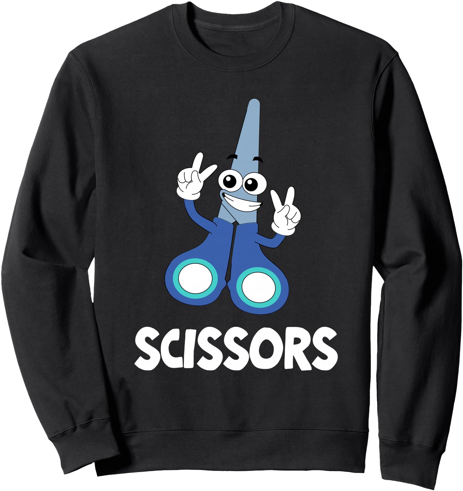 Rock Paper Scissors Group Halloween Costume Sweatshirt