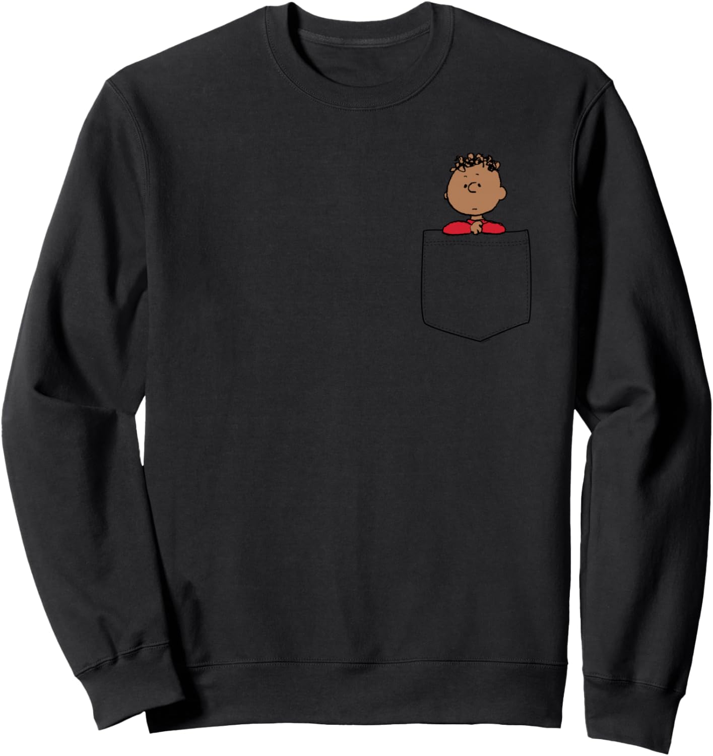 Peanuts Franklin Faux Pocket Sweatshirt