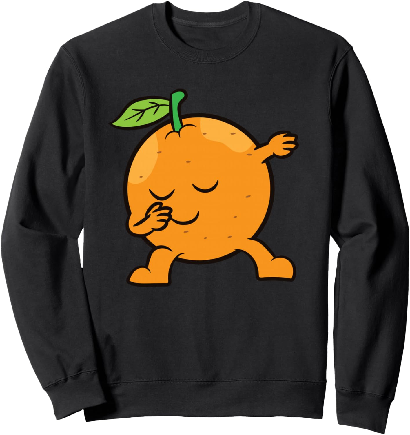 Orange Dabbing Orange Fruit Love Oranges Sweatshirt