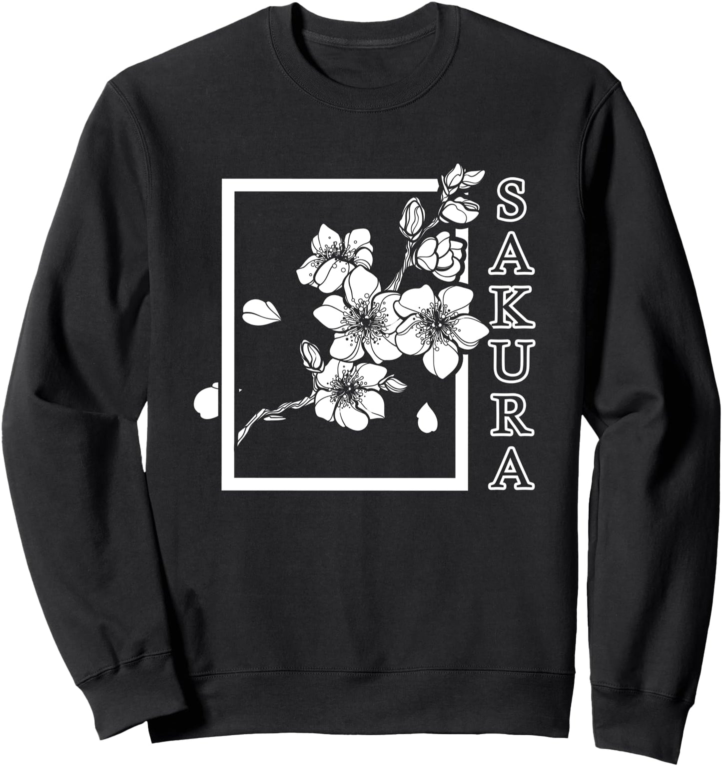 Sakura Japan Cherry Blossom Tree Japanese Art Nature Flower Sweatshirt
