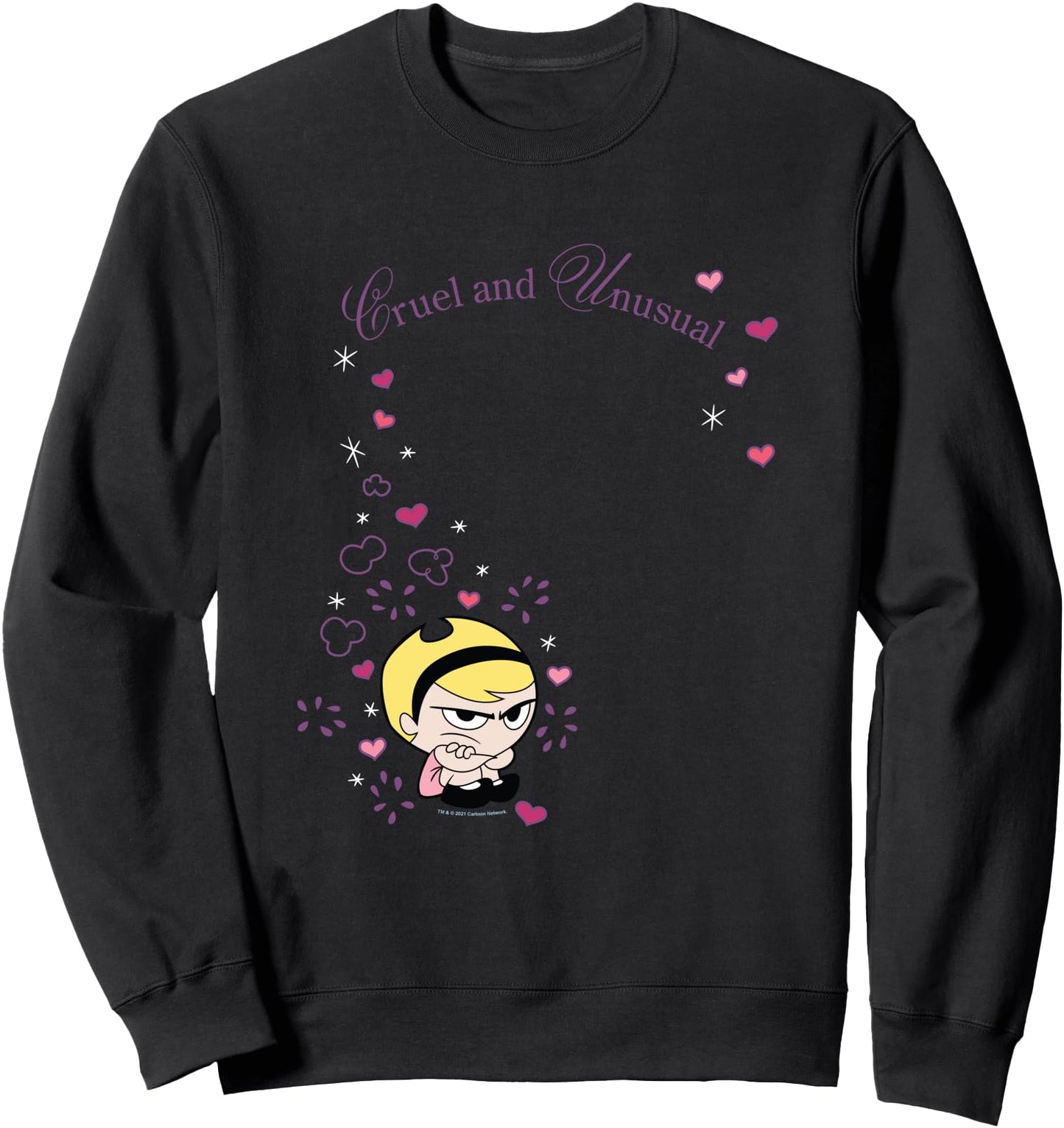 The Grim Adventures of Billy & Mandy Mandy Cruel and Unusual Sweatshirt