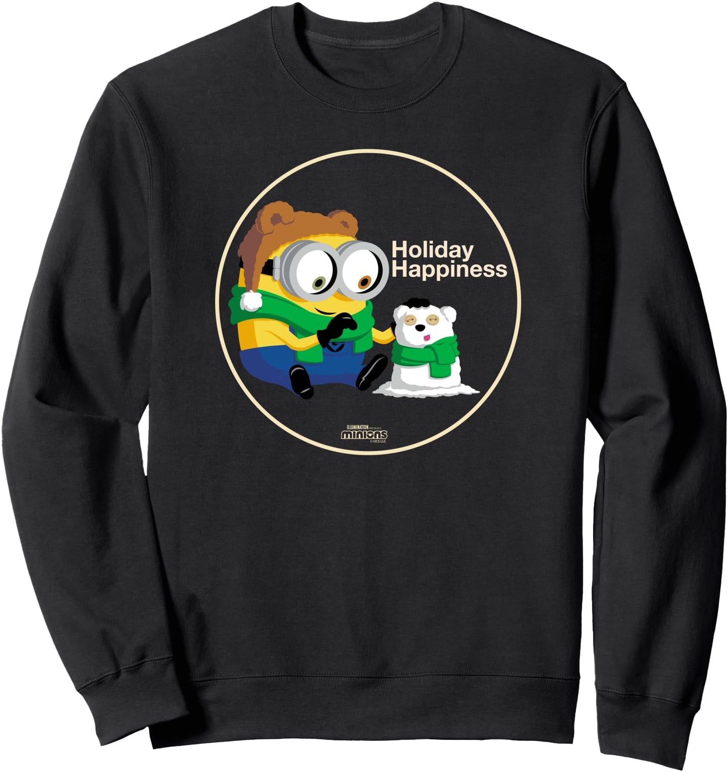 Minions Bob & Tim Holiday Happiness Sweatshirt