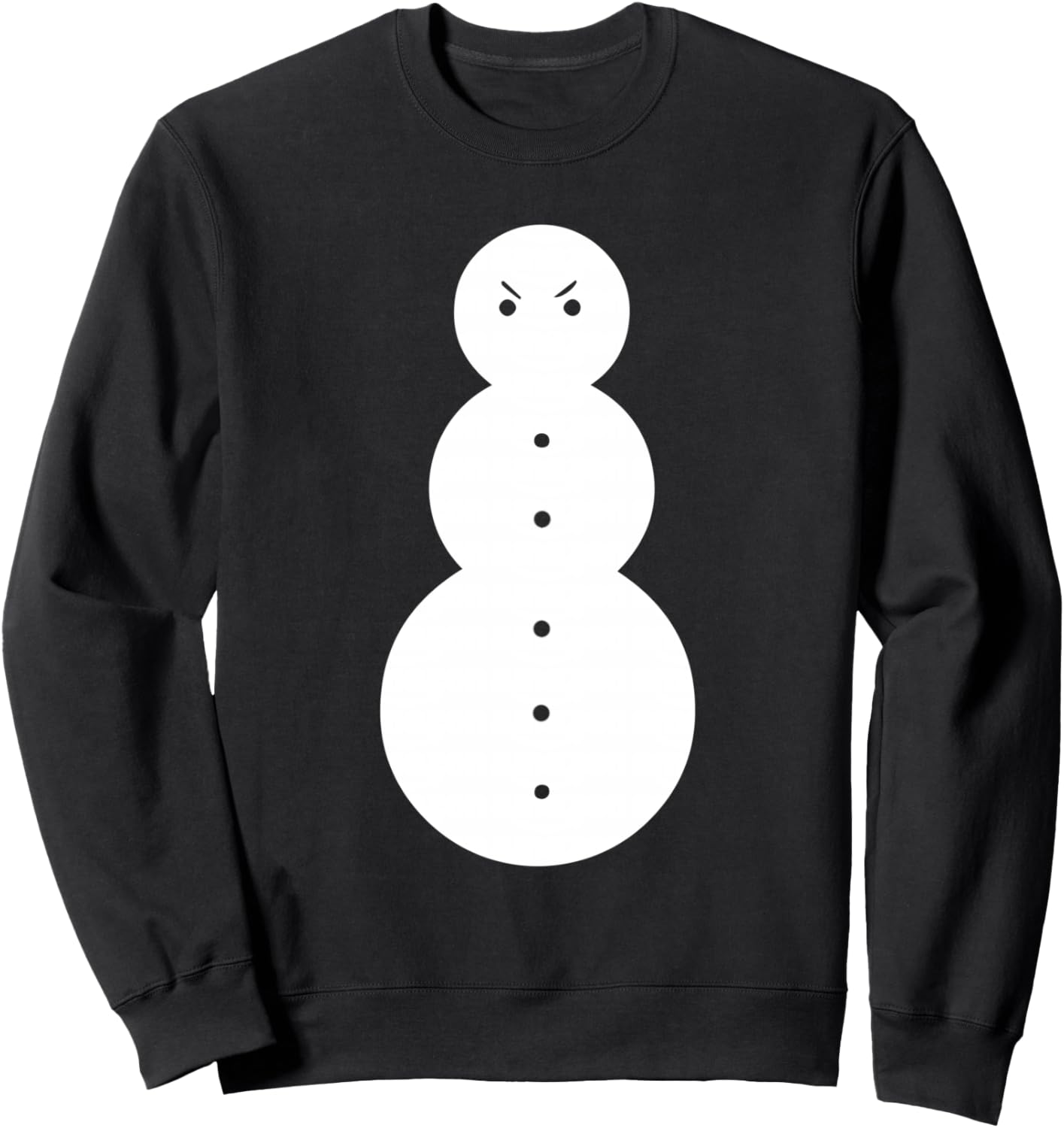 Jeezy Snowman Funny Angry Snowman Sweatshirt