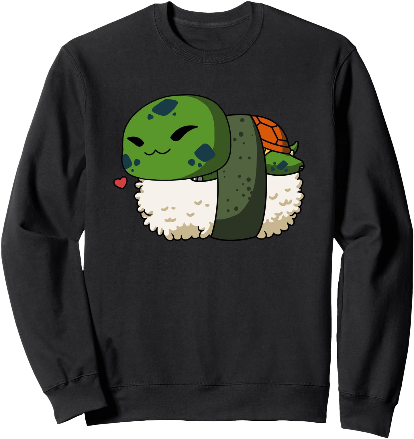 Kawaii Anime Turtle Japanese Food Lover Manga Sushi Sweatshirt