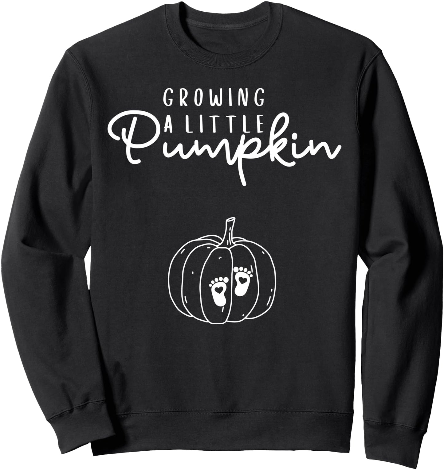Growing a Little Pumpkin Pregnancy Announcement Fall Sweatshirt