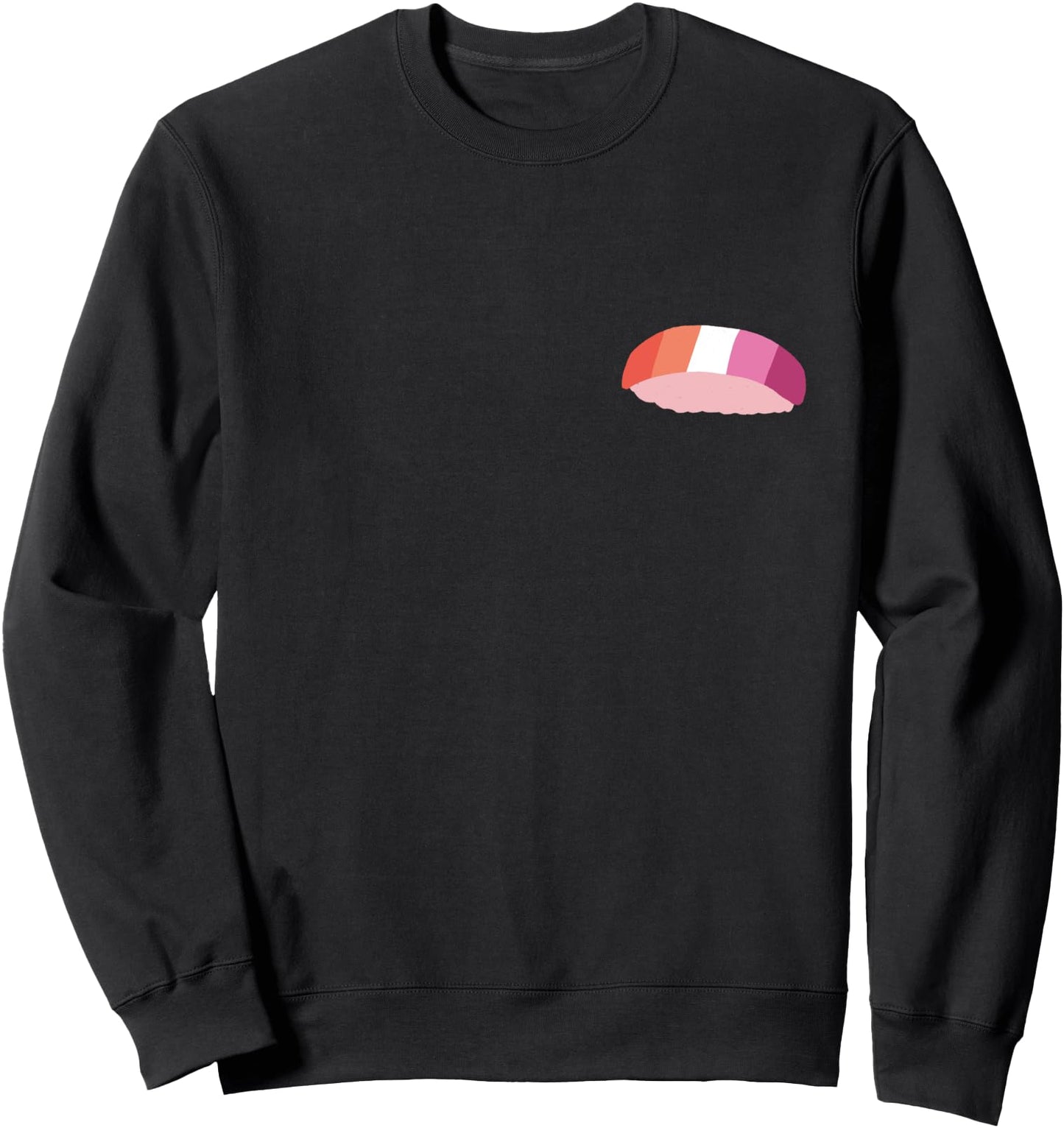 Lesbian Sushi LGBTQ Gay Pride Flag Japanese Kawaii Aesthetic Sweatshirt