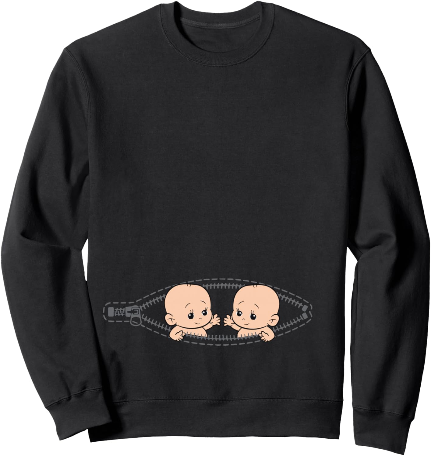 Pregnant mother of twins pregnancy Sweatshirt