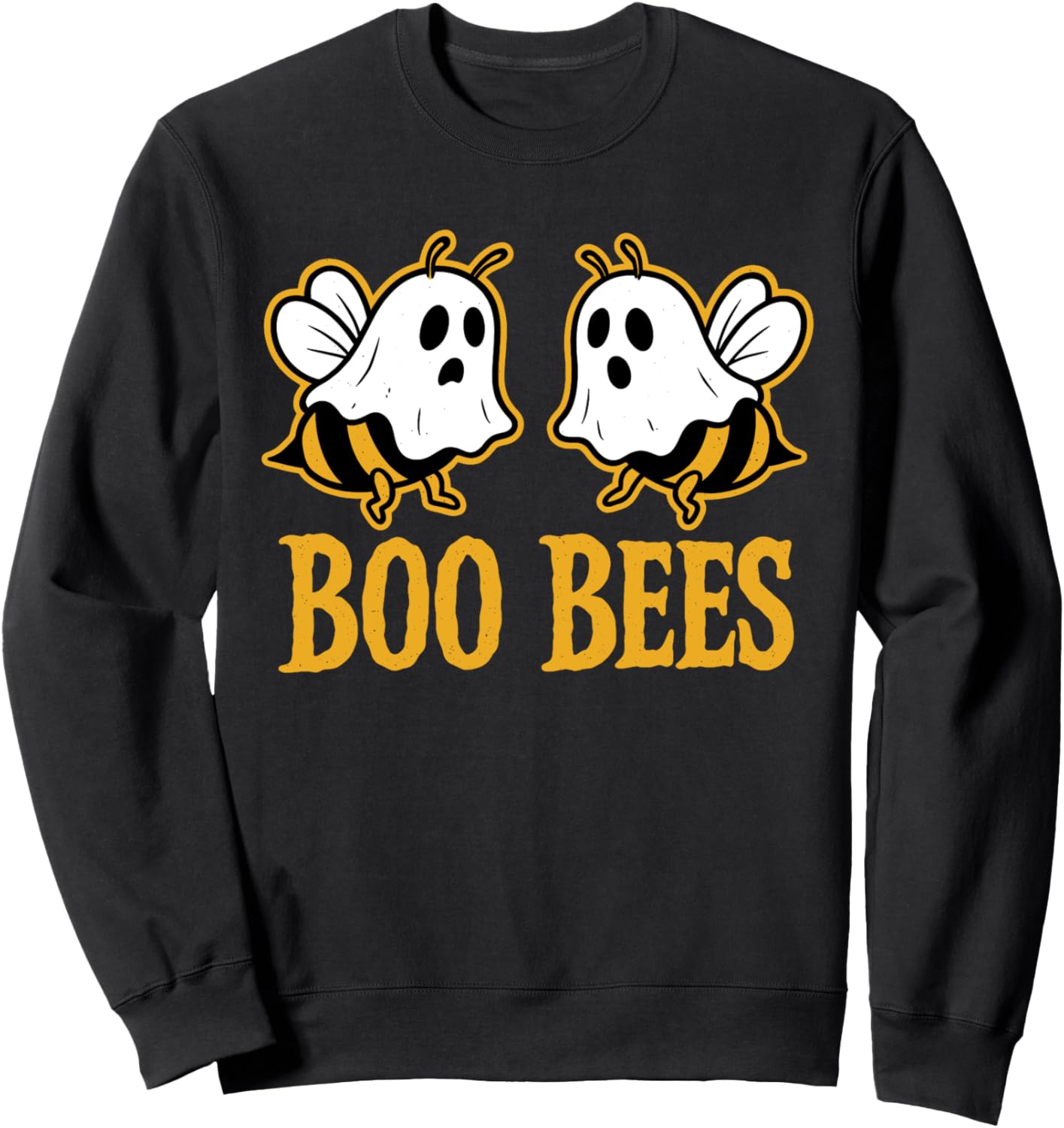 Boo Bees Funny Couples Halloween Costume Pun Adult Humor Sweatshirt