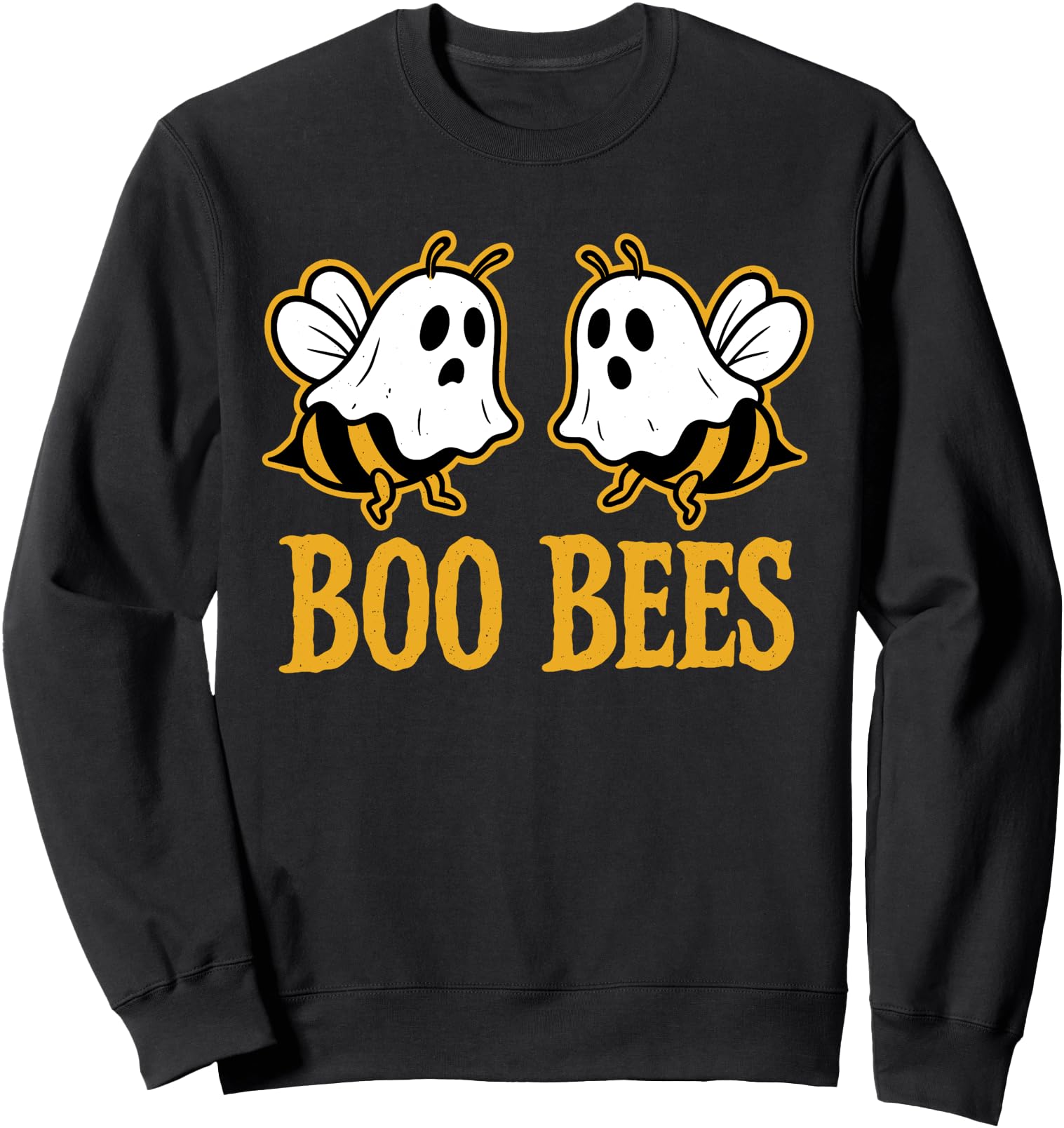Boo Bees Funny Couples Halloween Costume Pun Adult Humor Sweatshirt