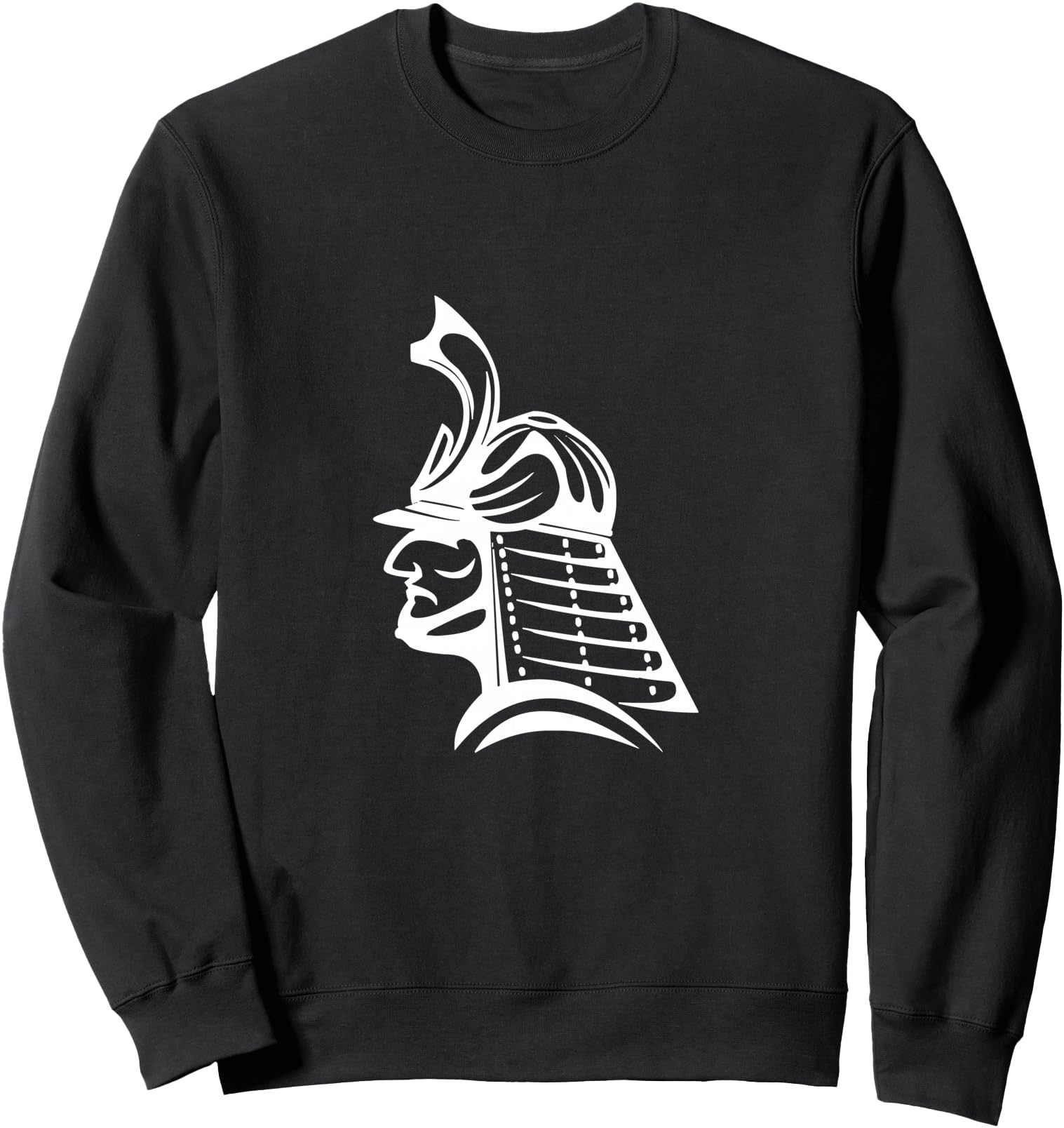 Samurai Warrior Face Profile Japanese Anime Sweatshirt