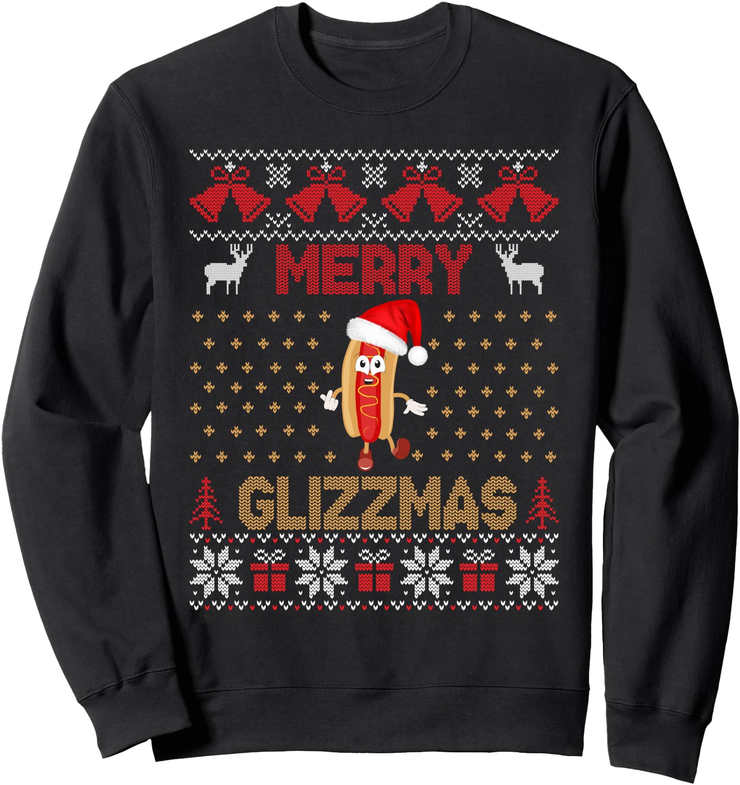 Merry Glizzmas Christmas Glizy Matching Family Ugly Xmas Tee Sweatshirt