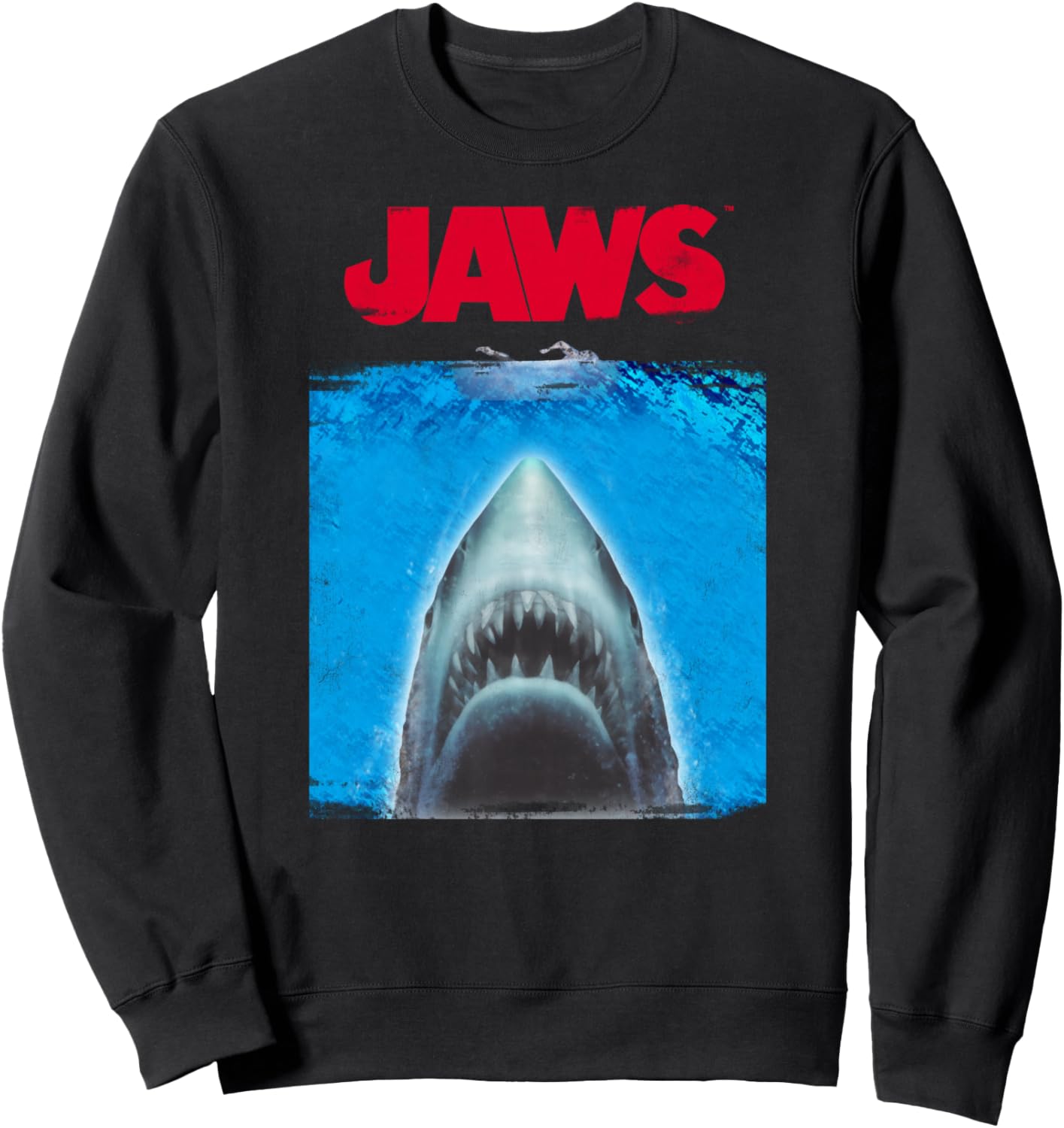 Jaws Movie Poster Sweatshirt