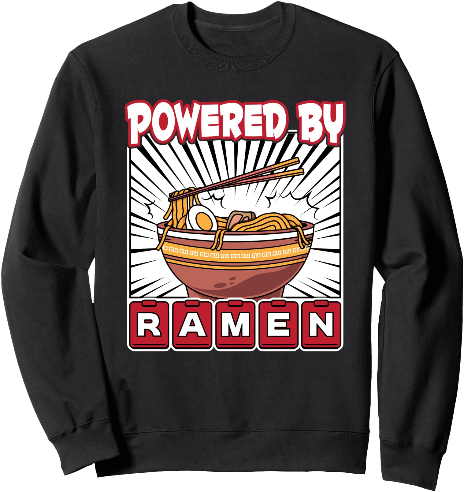 Ramen Girl Kawaii Japanese Noodles Sweatshirt