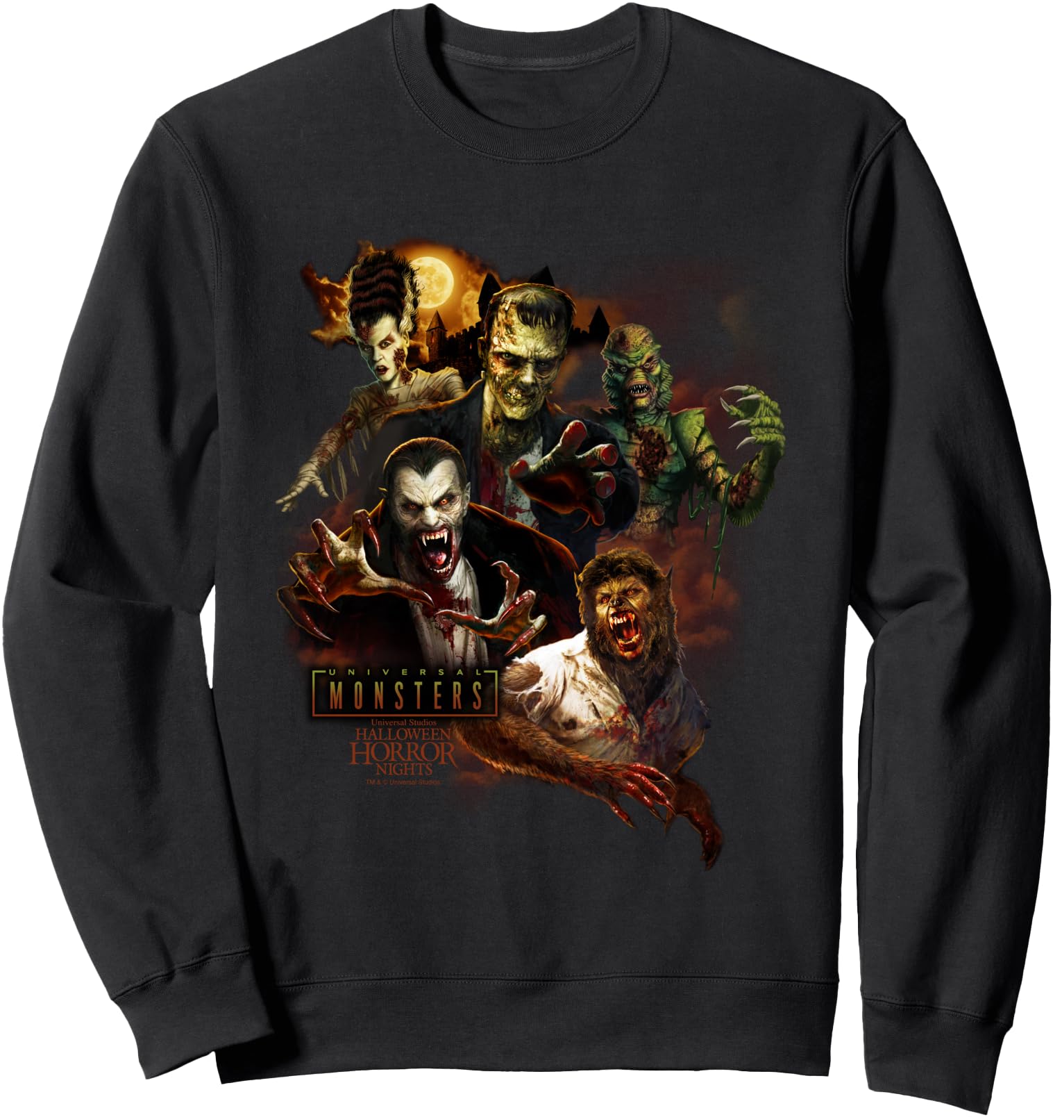 Halloween Horror Nights Universal Monsters Sweatshirt