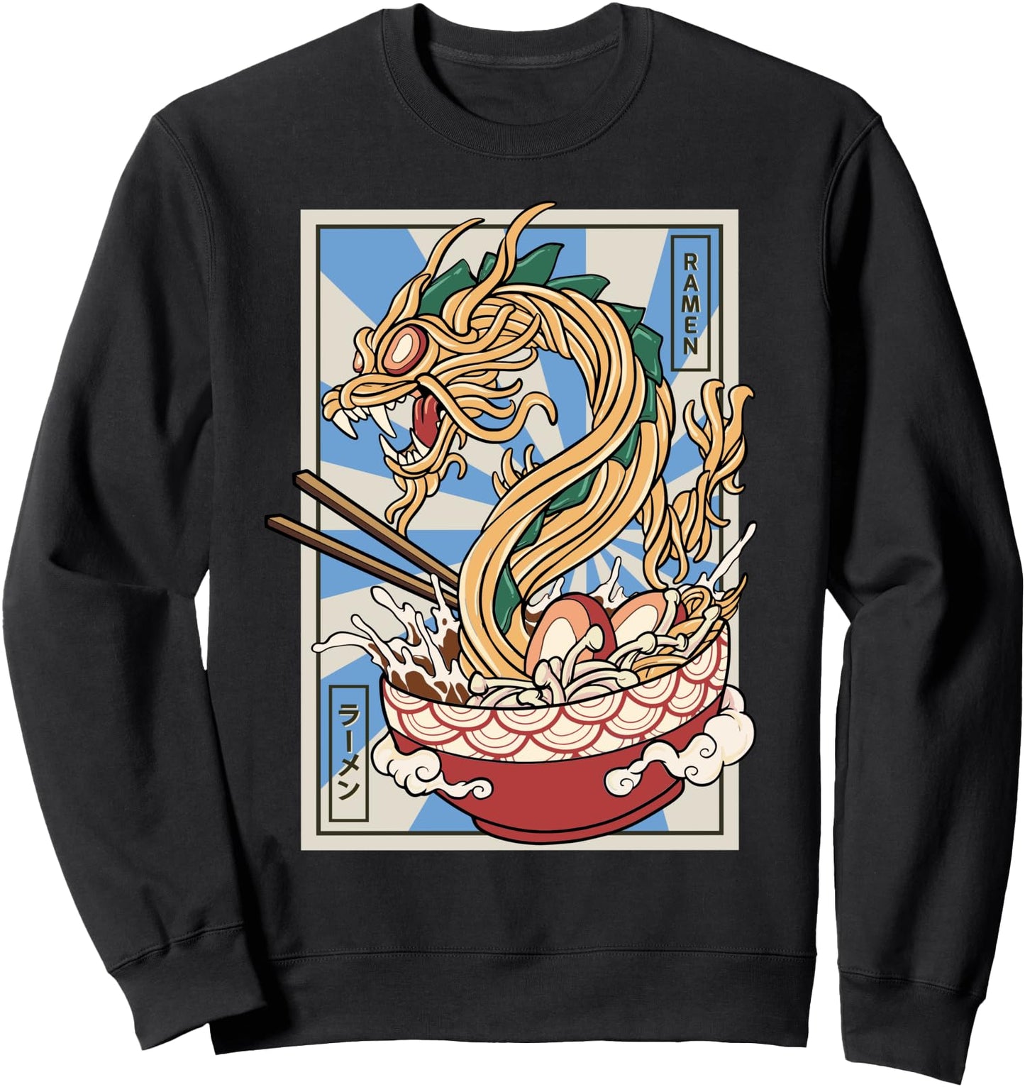 Ramen Dragon Japanese noodles soup Ramen Sweatshirt