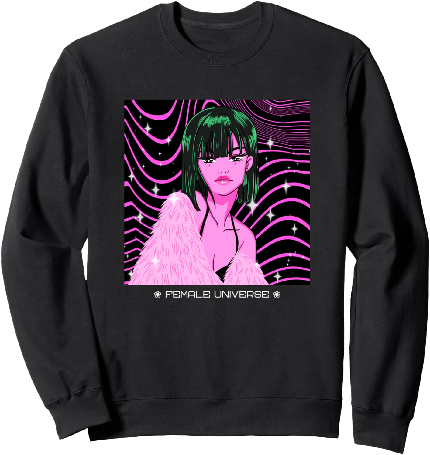 Aesthetic Feminist AF Egirl Girl Power Anime Indie Harajuku Sweatshirt