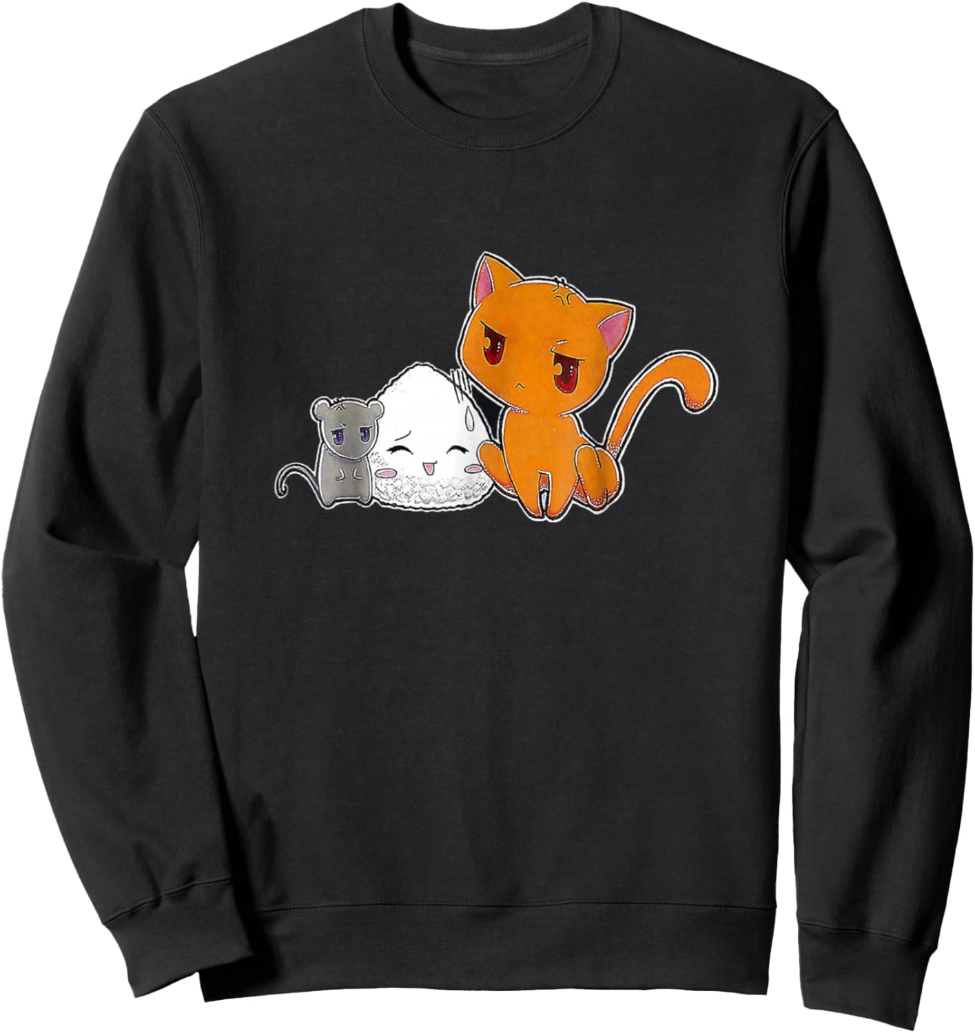 Vintage Basket Fruits Anime Sweatshirt