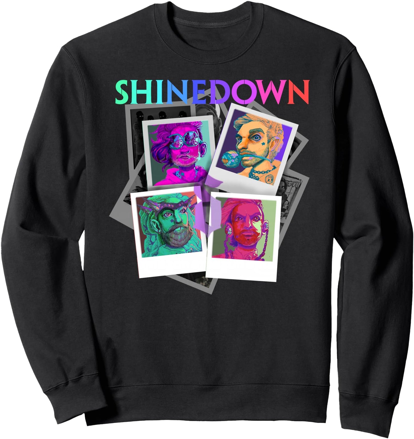 Shinedown Art Polaroid Sweatshirt