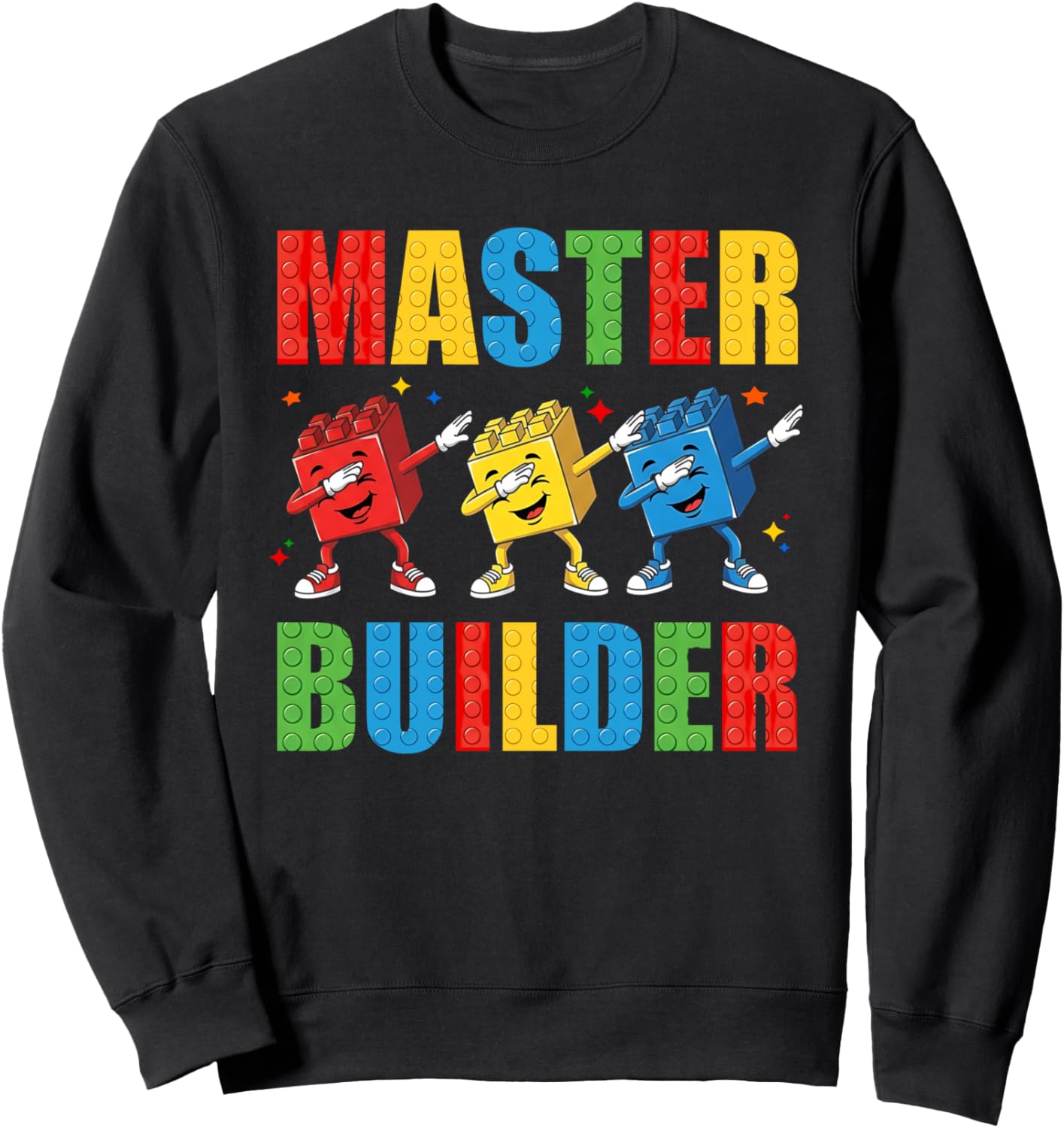 Master Builder Building Blocks Funny Brick Toy Costume Sweatshirt