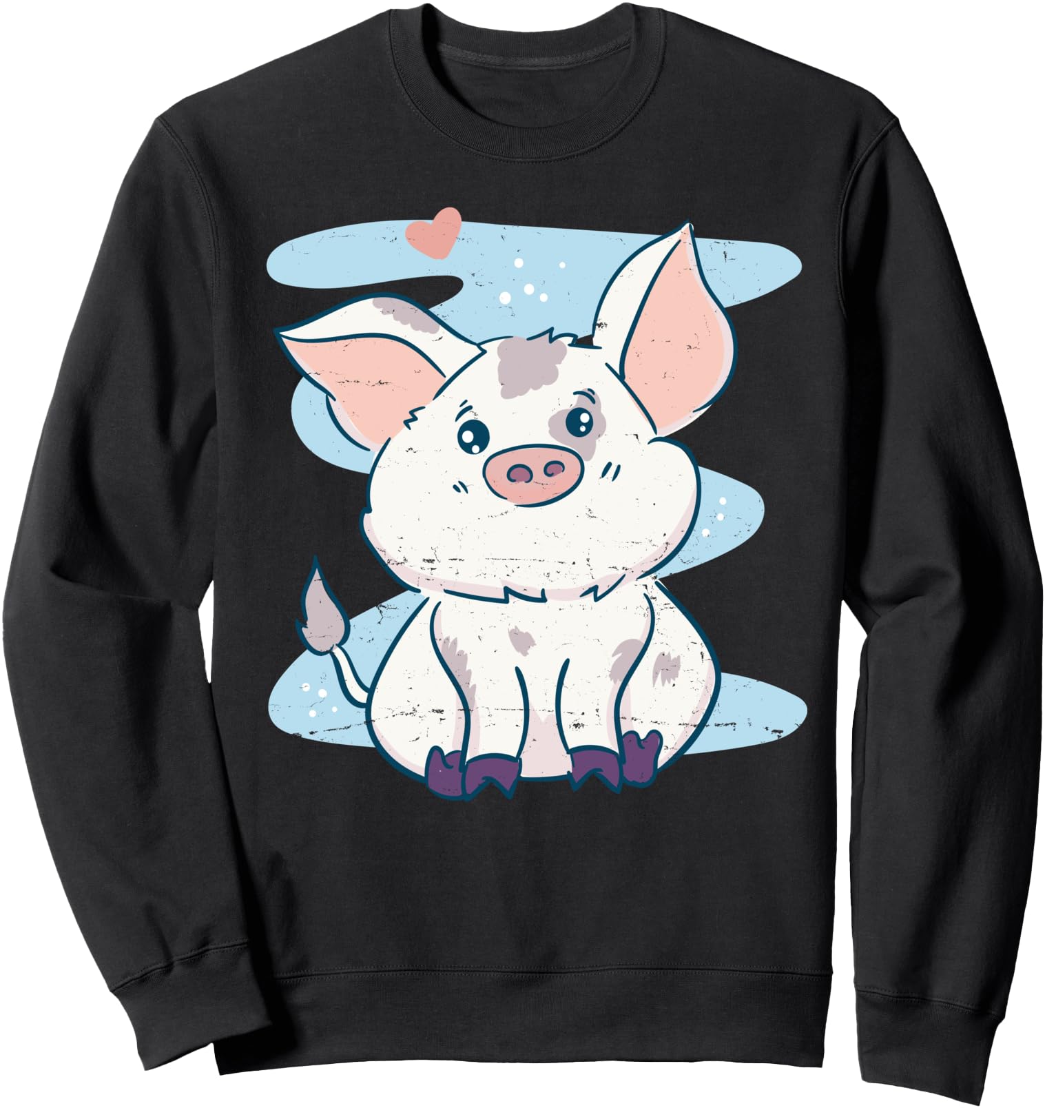 Cute Kawaii Anime Pig - Pigs Farmer Aesthetic Japanese Sweatshirt