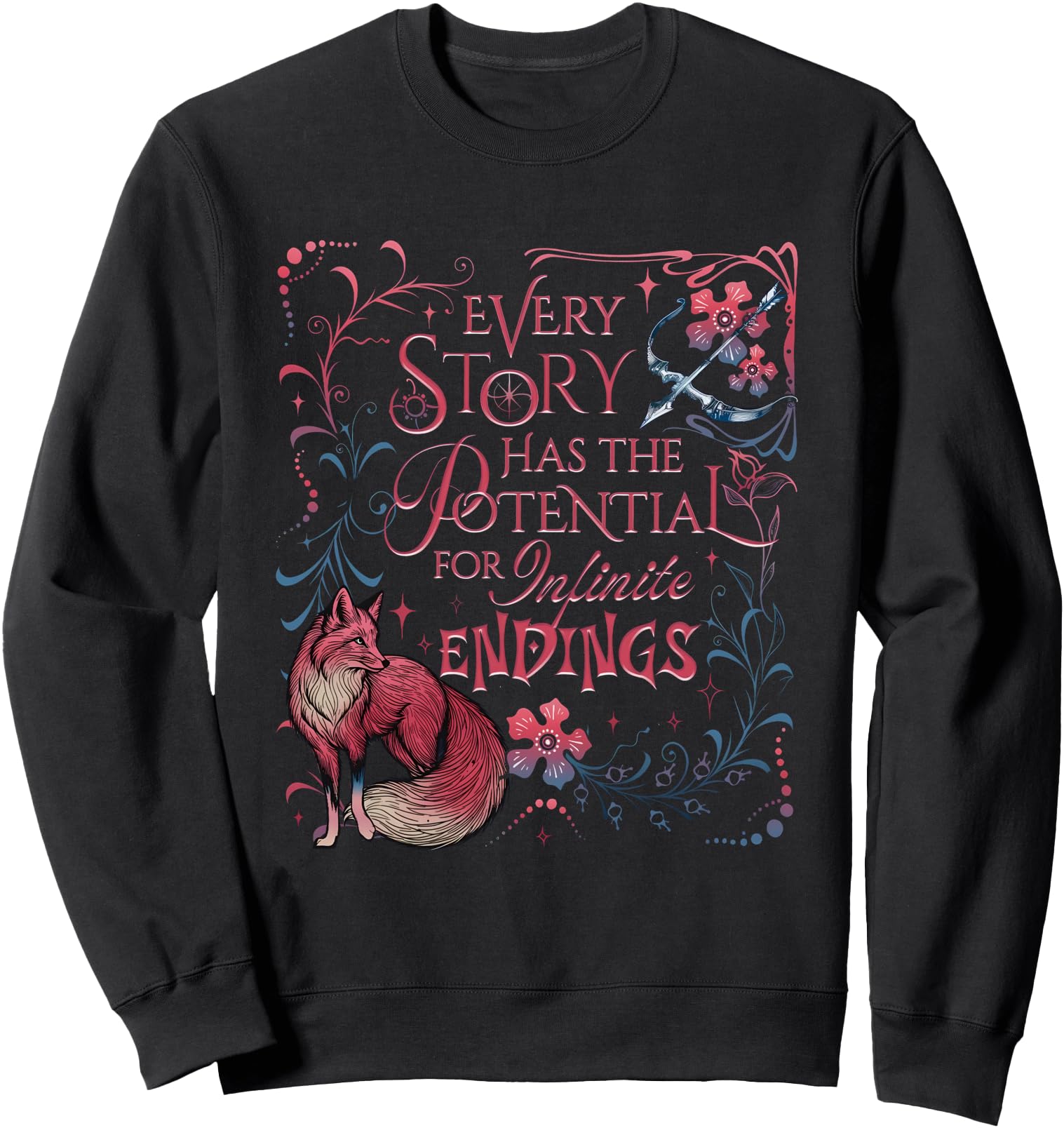 Once Upon A Broken Heart Romance Lover Archer And The Fox Sweatshirt