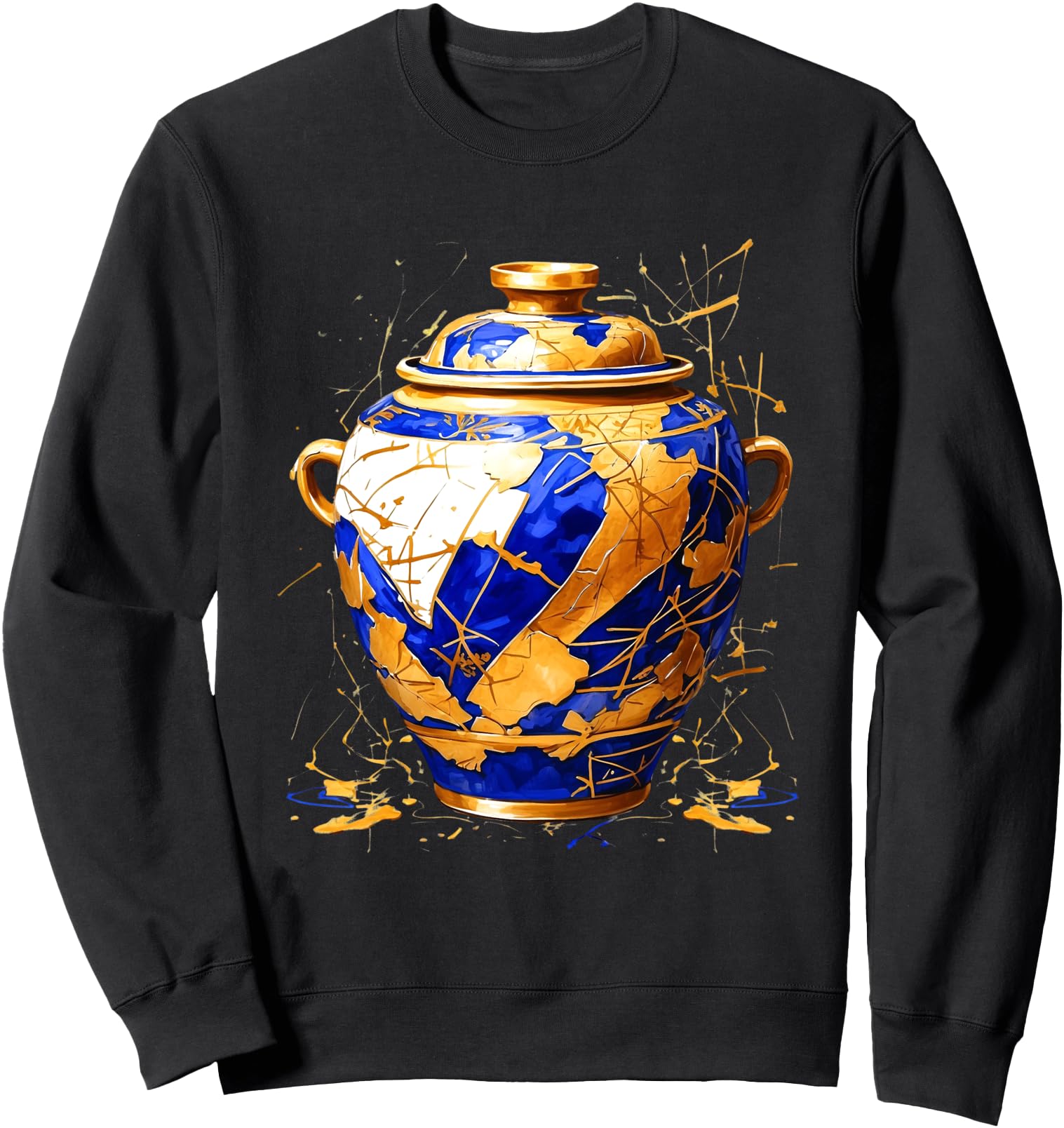 Kintsugi Kintsukuroi imperfect Japanese Art Kintsugi Sweatshirt