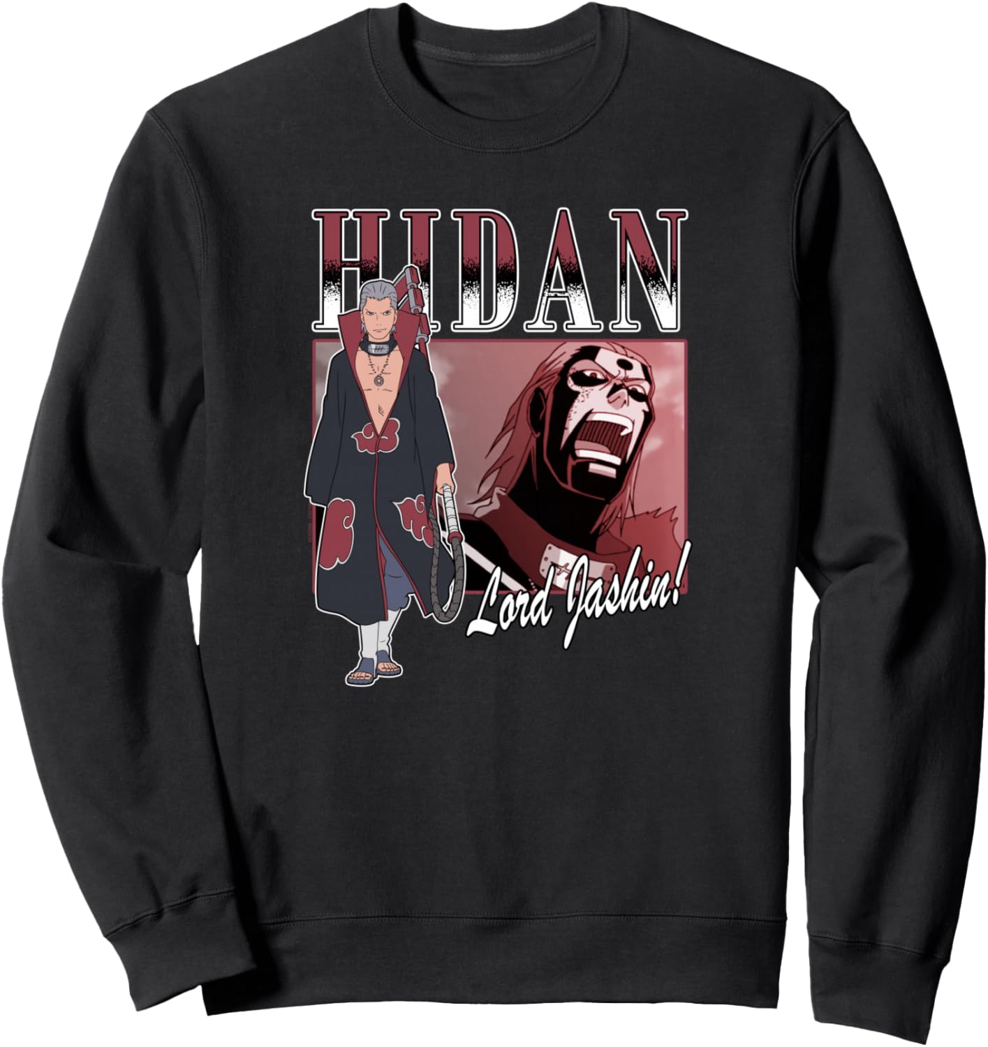 Naruto Shippuden Hidan Praise Jashin Akatsuki Org Anime Sweatshirt