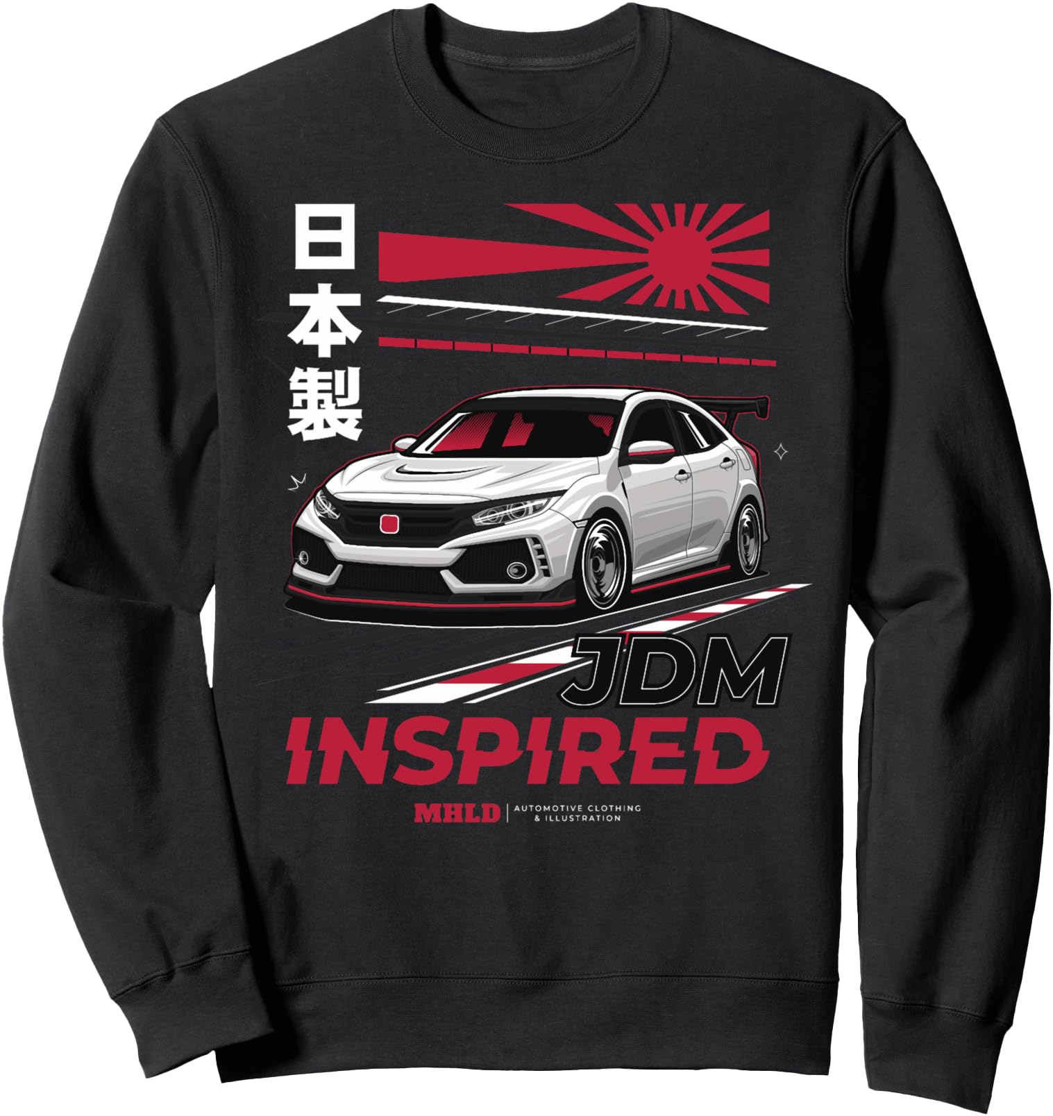Civic Type R EK Japanese Car Sweatshirt