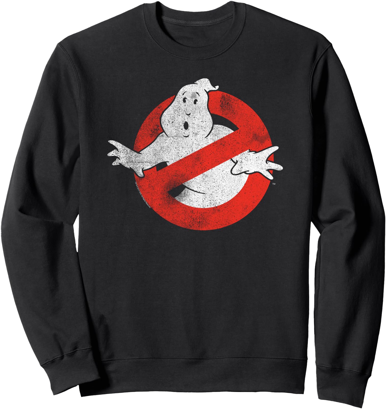 Ghostbusters Worried No Ghost No Type Sweatshirt