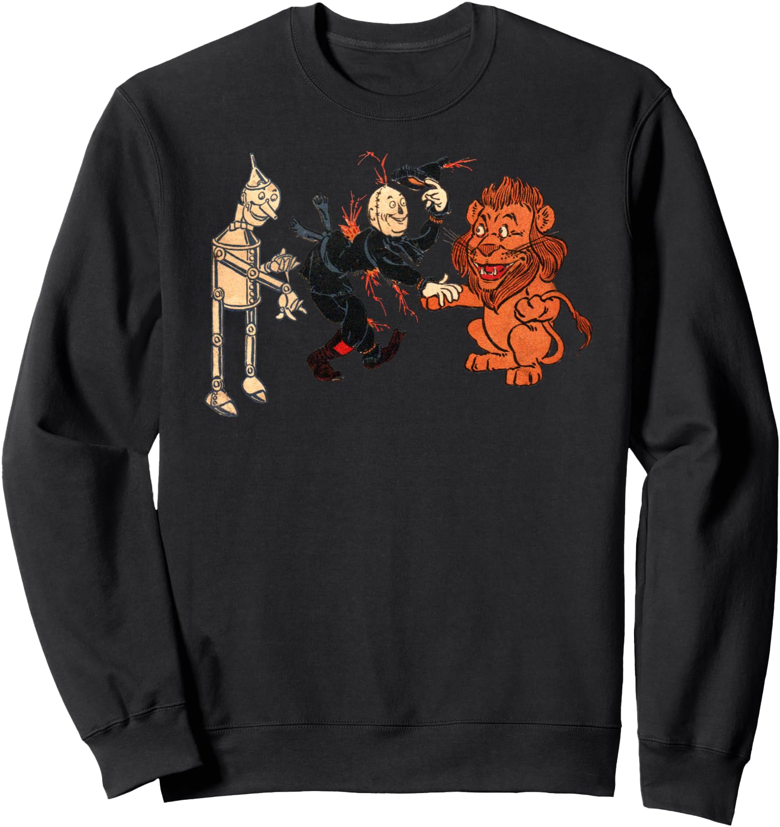 Wizard Of OZ Sweatshirt - Tin Man, Scarecrow, Cowardly Lion