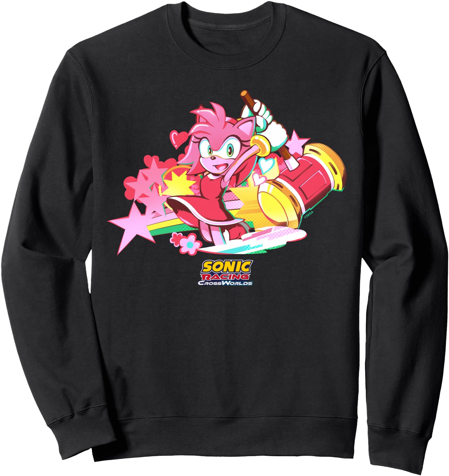 Sonic Racing CrossWorlds - Amy Decal Sweatshirt