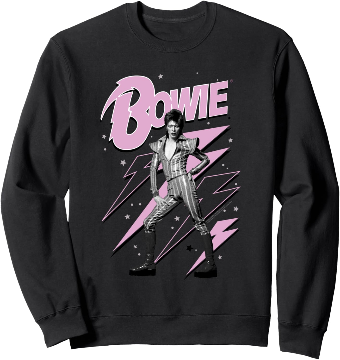 David Bowie - Pink Lightning Starman Sweatshirt
