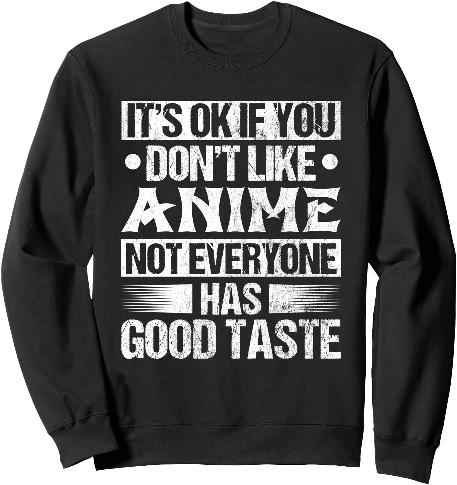 Anime Funny Lover Sign Writing Language Geek Japanese Sweatshirt