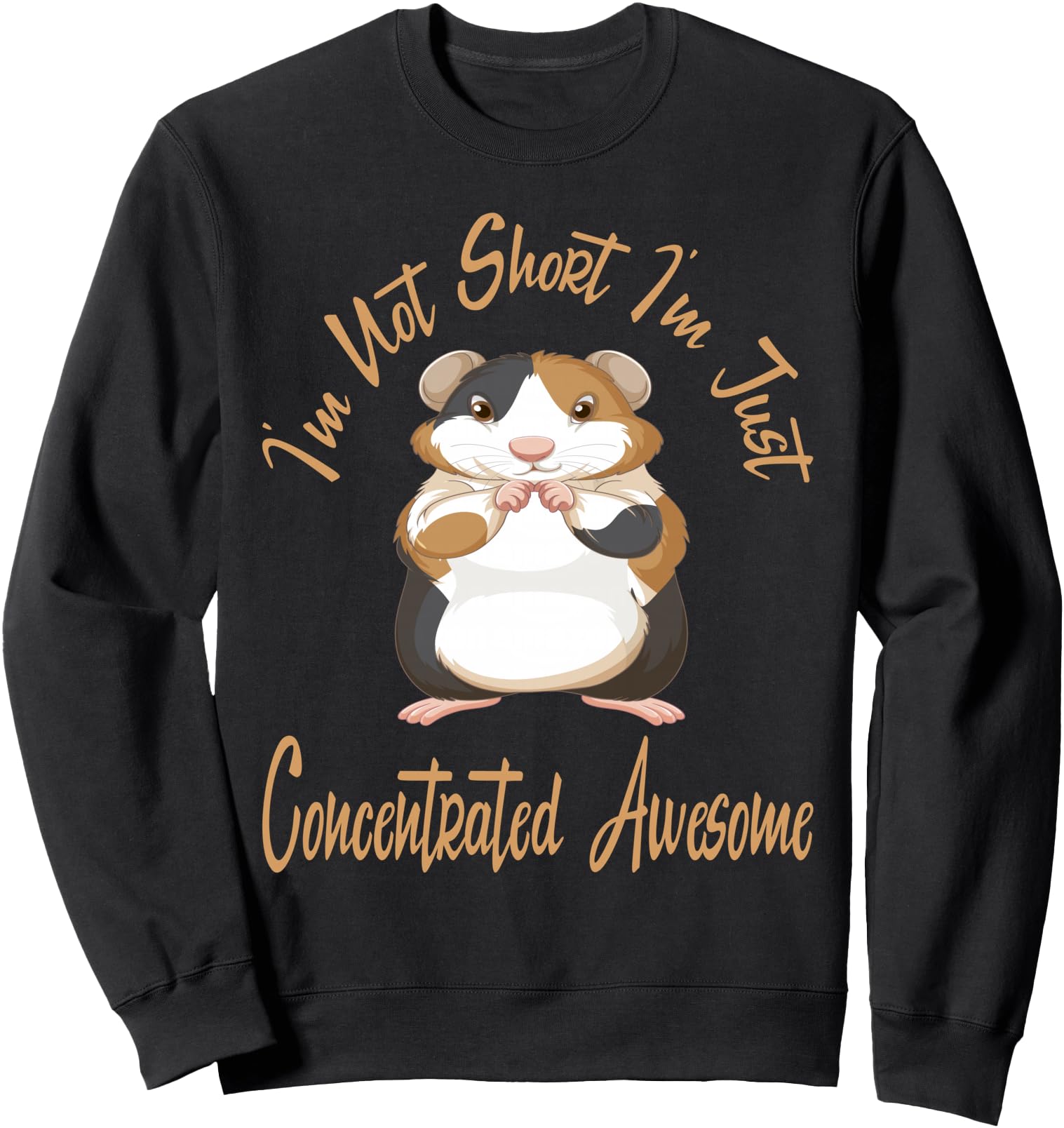 I'm Not Short I'm Just Concentrated Awesome Funny Short Girl Sweatshirt