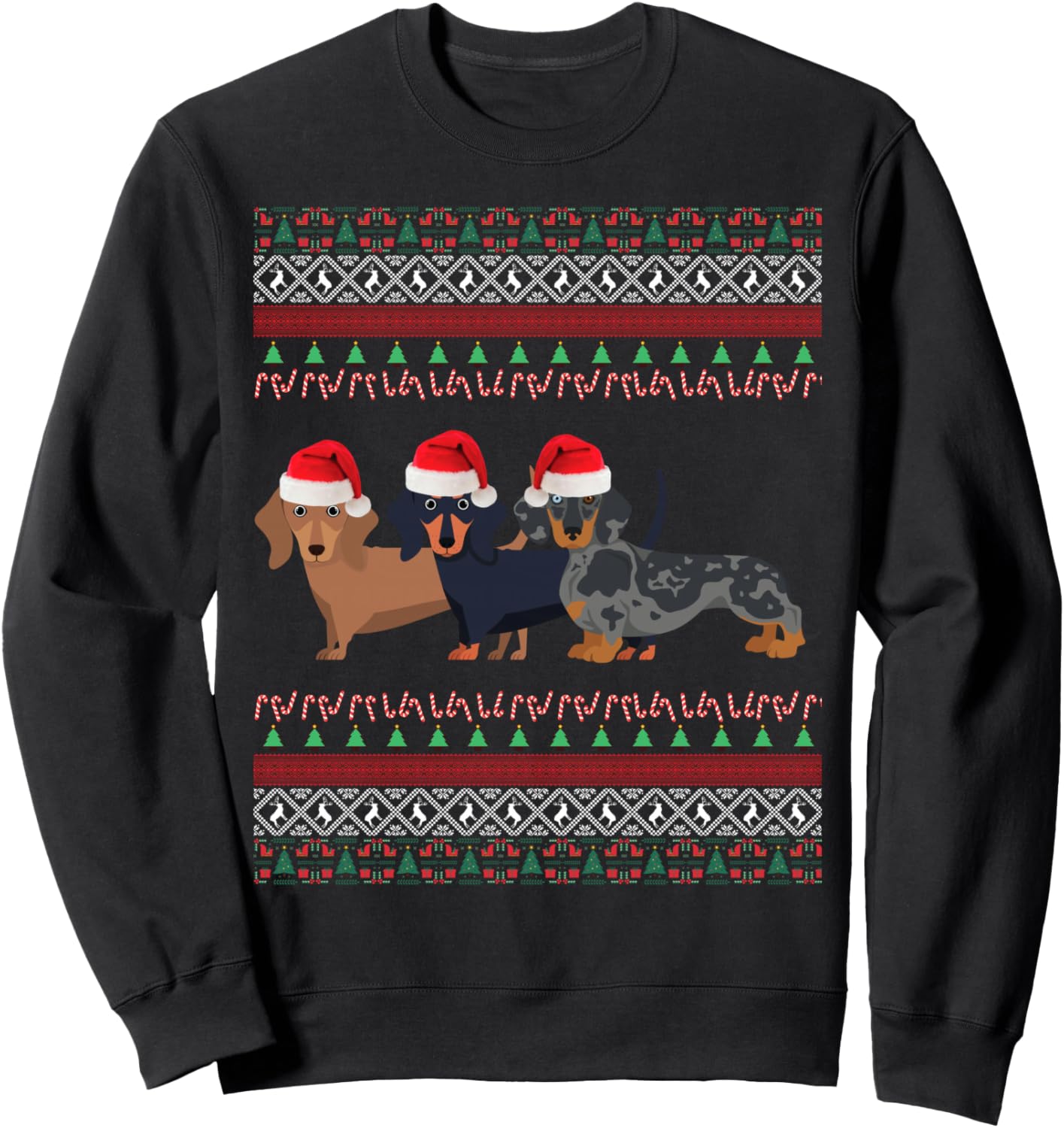 Dachshund Christmas Sweatshirt