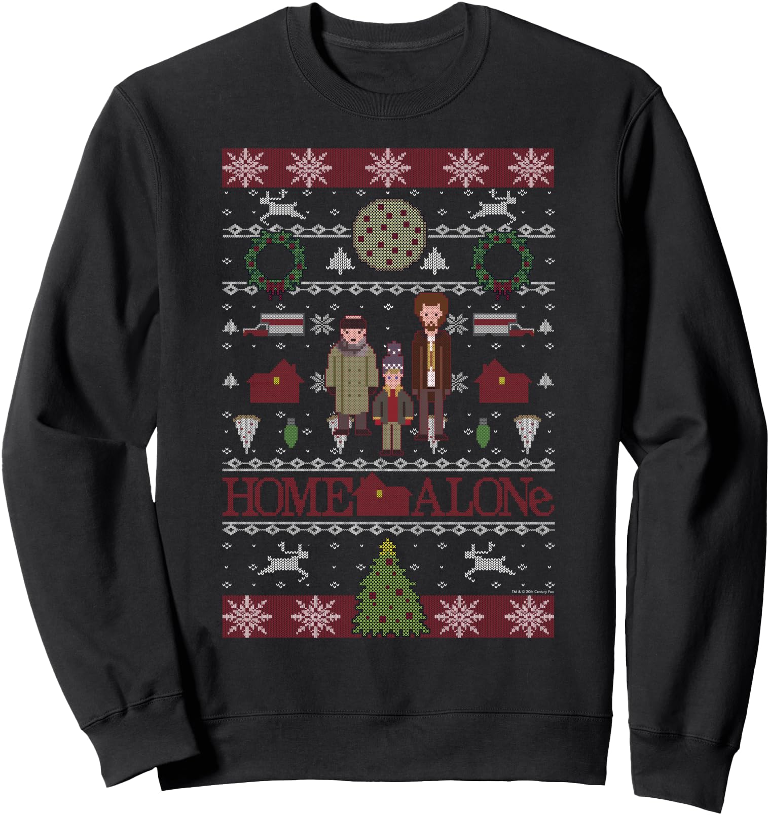 Home Alone Christmas The Wet Bandits Ugly Sweater Sweatshirt